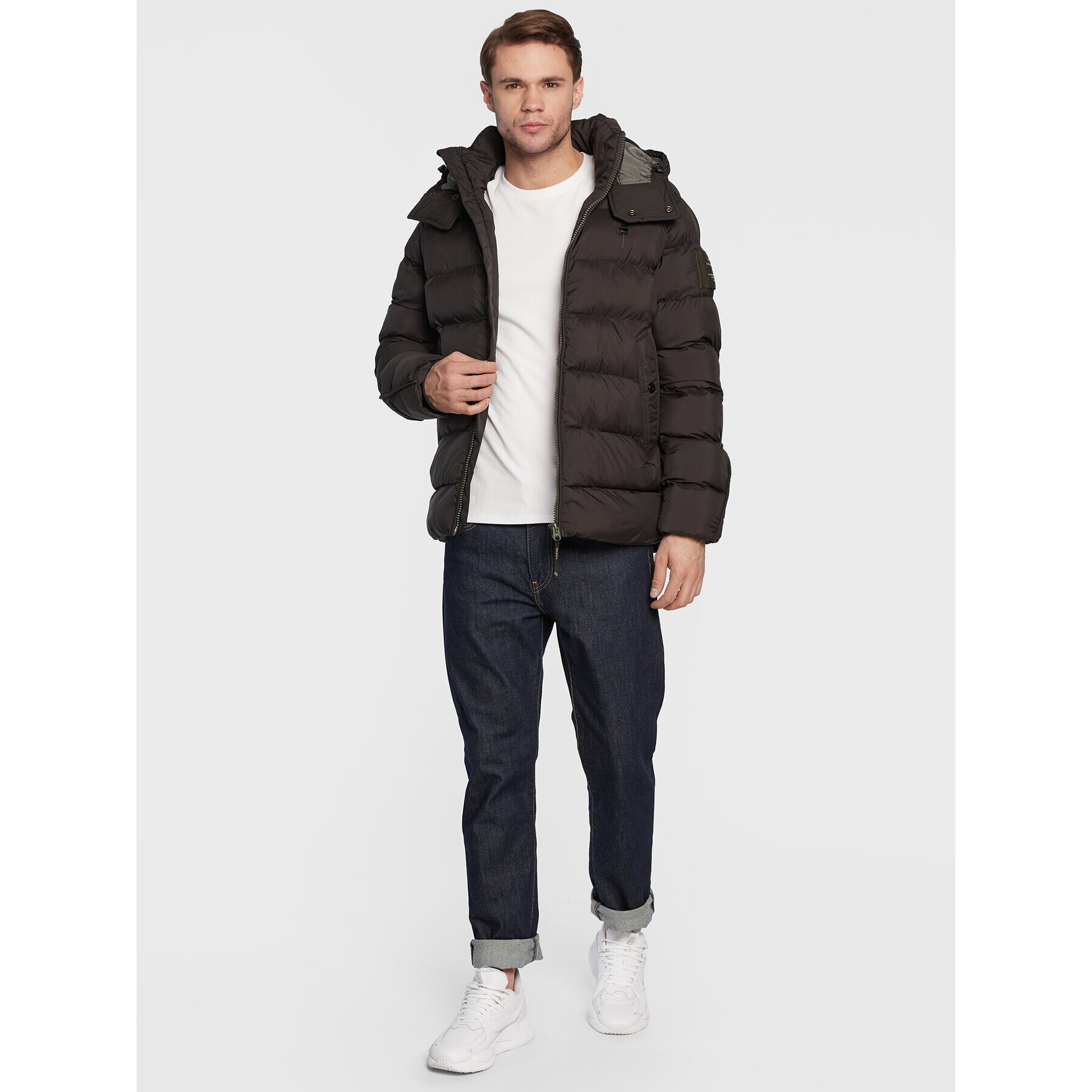 G-Star Raw Puhovka G-Whistler D20100-D199-6484 Črna Regular Fit - Pepit.si