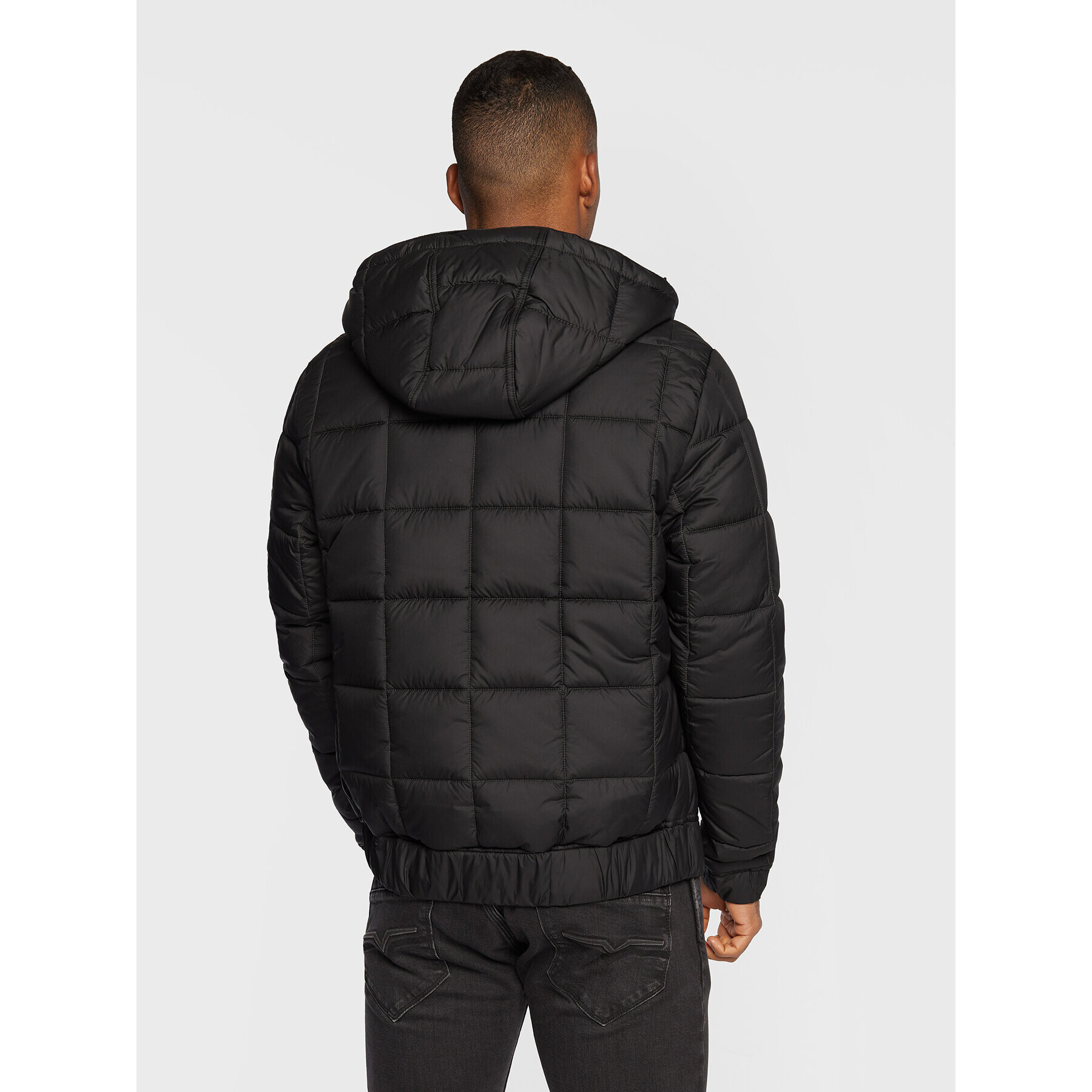 G-Star Raw Puhovka Meefic D22716-B958-6484 Črna Regular Fit - Pepit.si