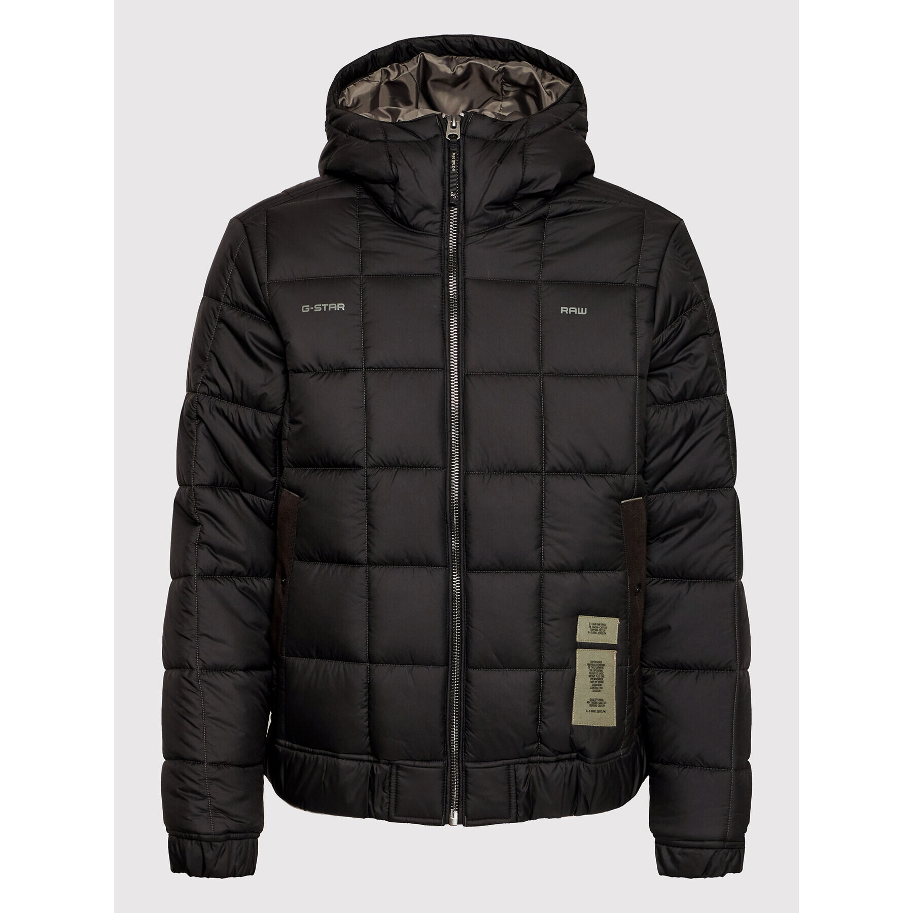 G-Star Raw Puhovka Meefic D22716-B958-6484 Črna Regular Fit - Pepit.si