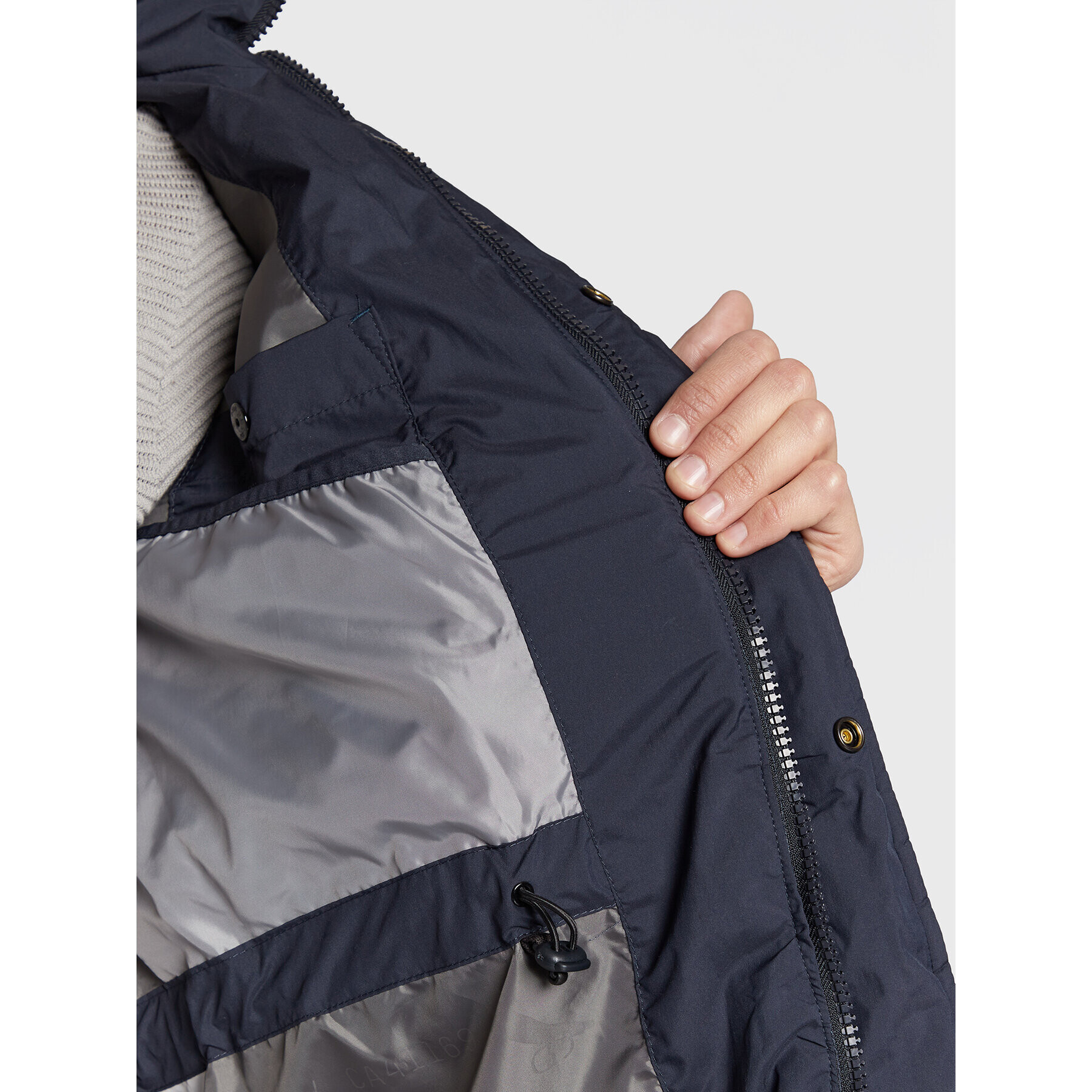 G-Star Raw Puhovka Whistler D20102-D199-C742 Mornarsko modra Regular Fit - Pepit.si