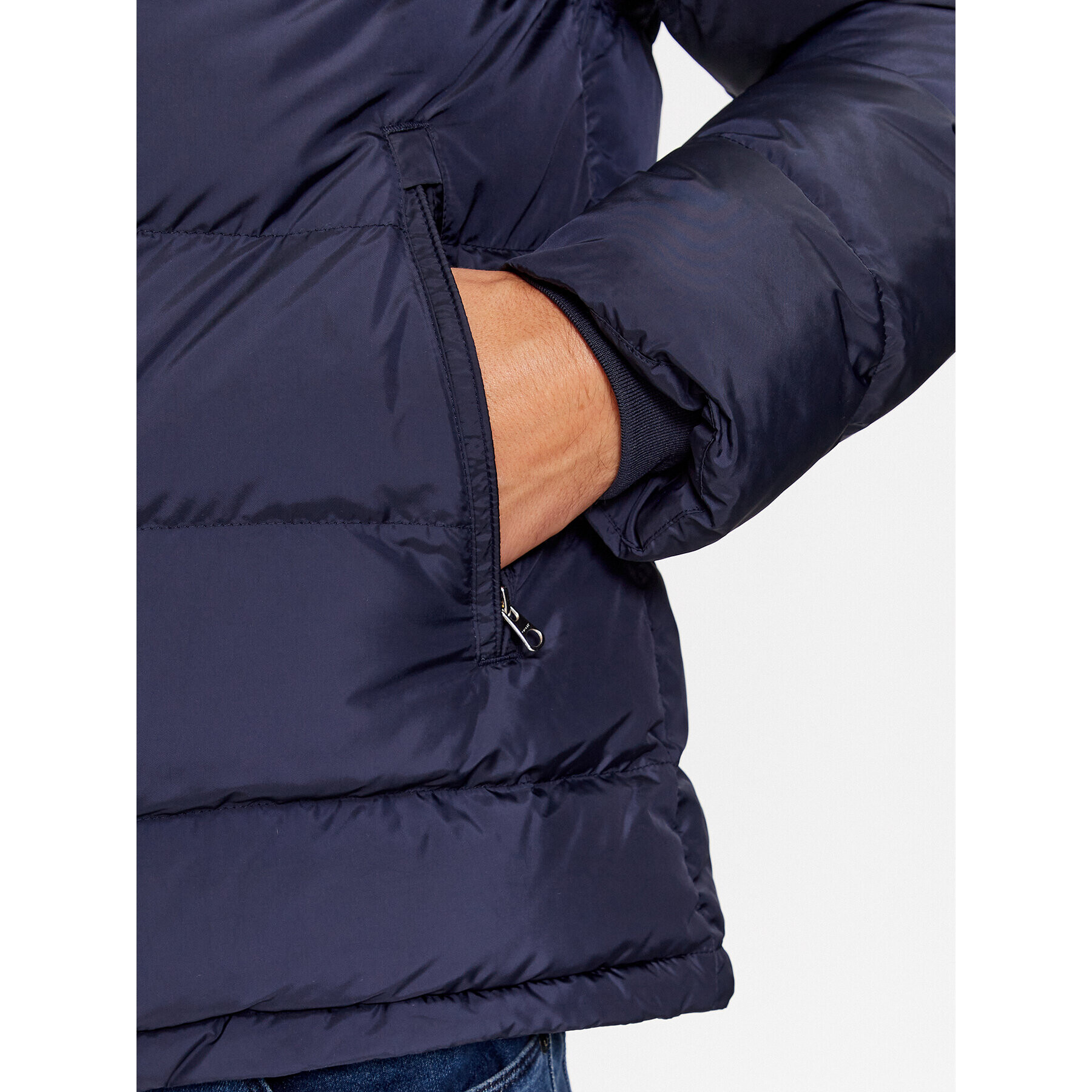 Gant Puhovka Active Cloud Jacket 7006351 Mornarsko modra Regular Fit - Pepit.si