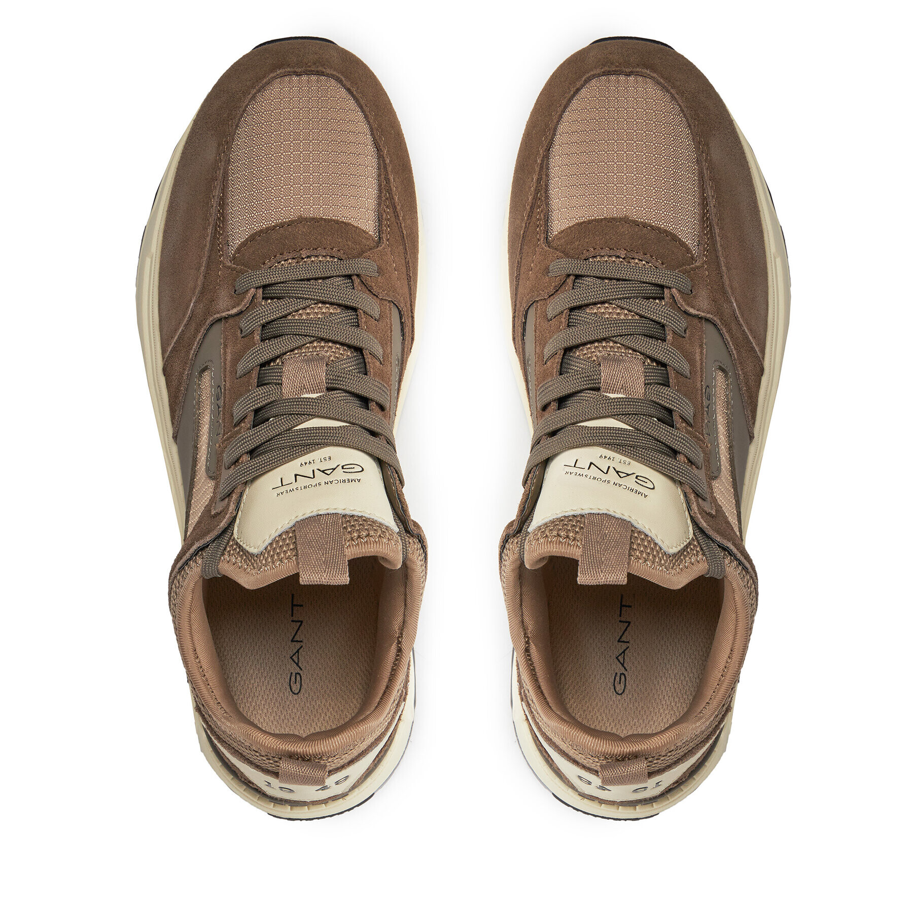 Gant Superge Jeuton Sneaker 27637214 Rjava - Pepit.si