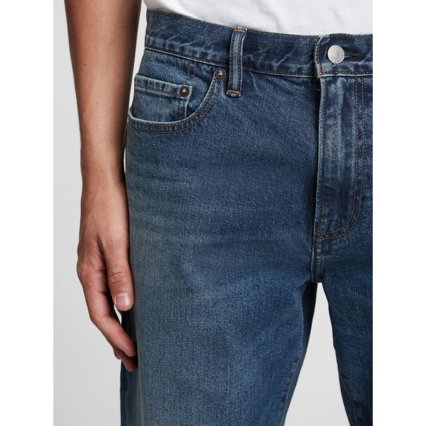 Gap Jeans hlače 709148-00 Modra Regular Fit - Pepit.si