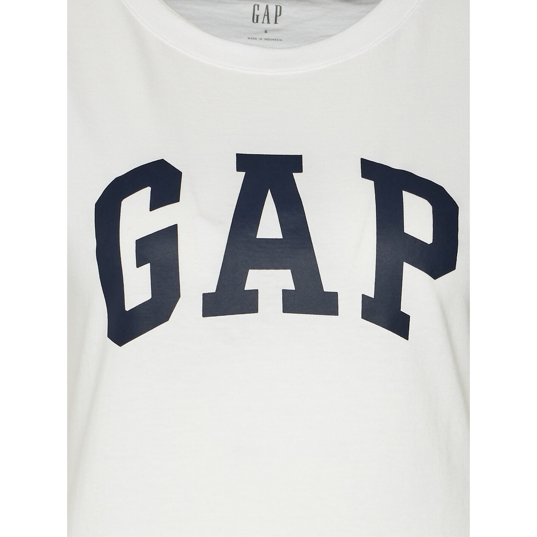 Gap Majica 268820-06 Bela Regular Fit - Pepit.si