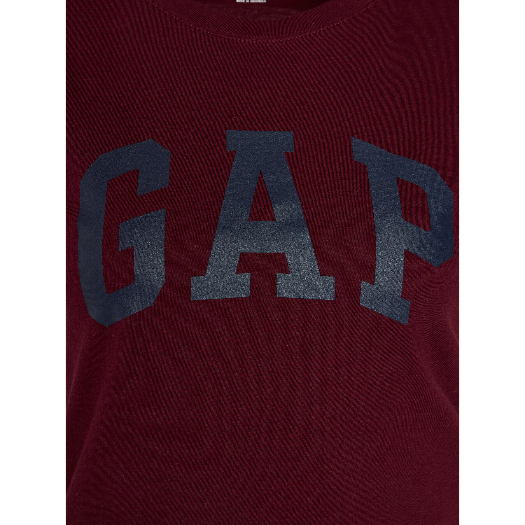 Gap Majica 268820-61 Bordo rdeča Regular Fit - Pepit.si