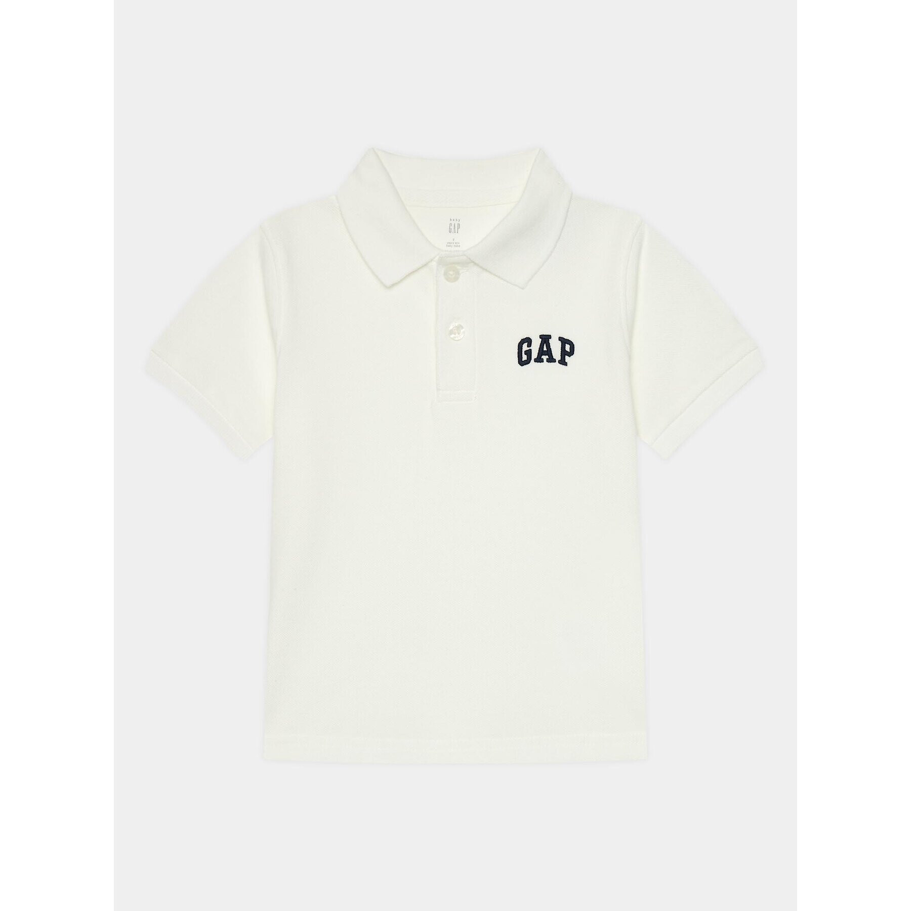 Gap Polo majica 857486-00 Bela Regular Fit - Pepit.si