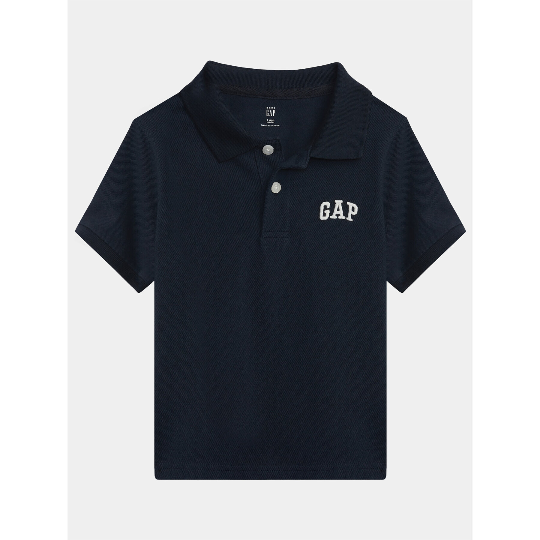 Gap Polo majica 857486-01 Mornarsko modra Regular Fit - Pepit.si