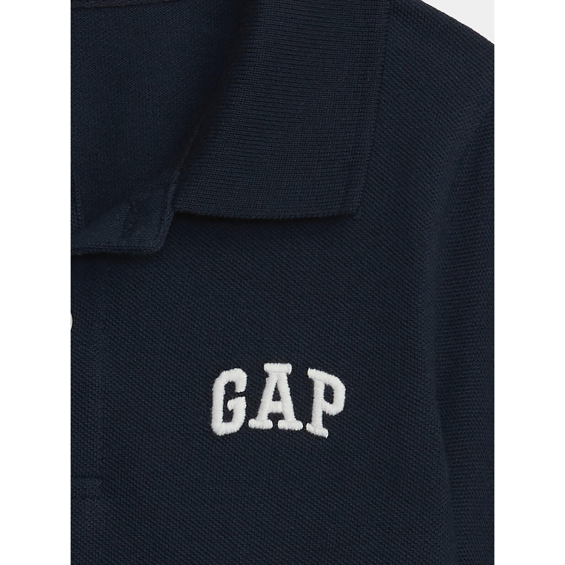 Gap Polo majica 857486-01 Mornarsko modra Regular Fit - Pepit.si