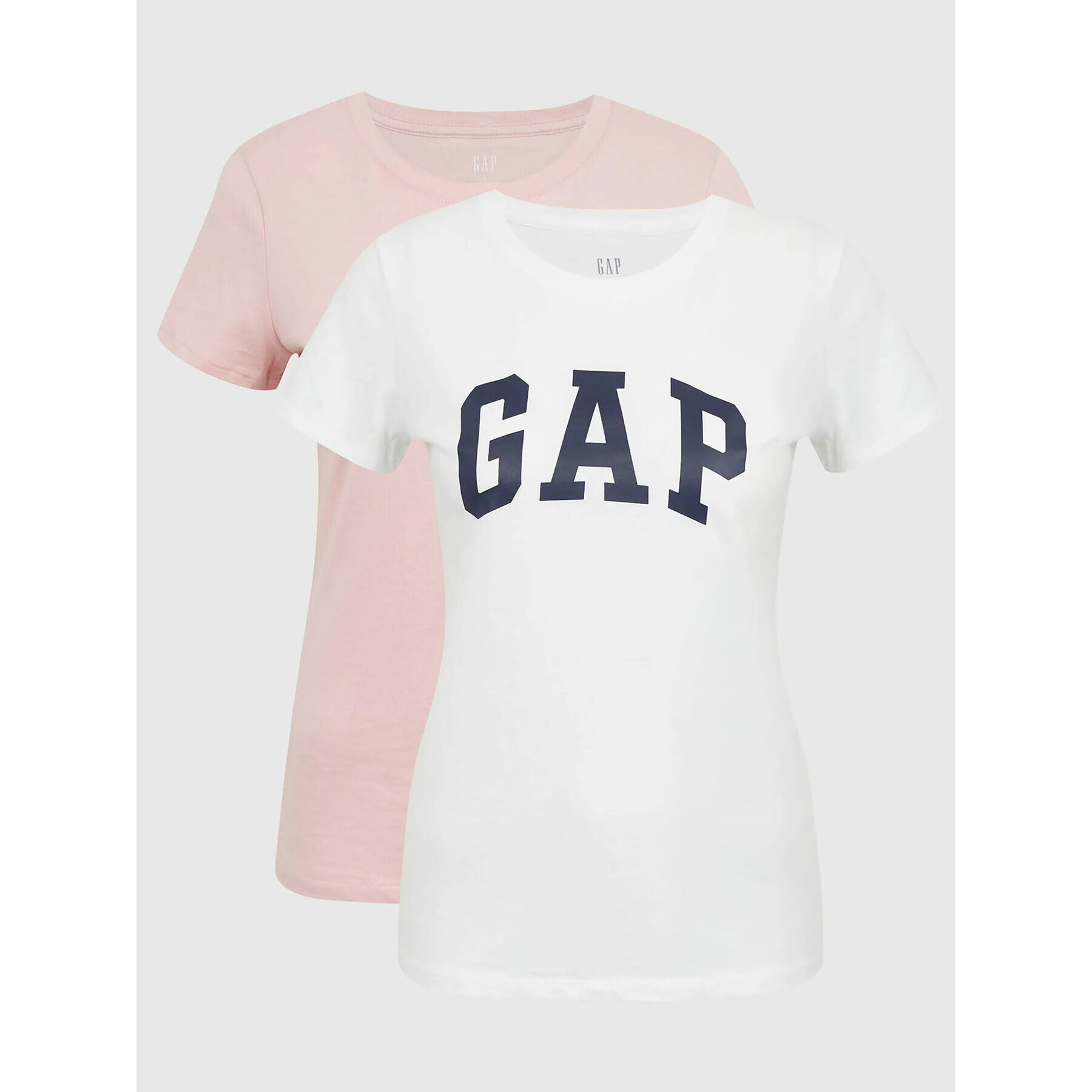 Gap Set dveh majic 548683-02 Roza Regular Fit - Pepit.si