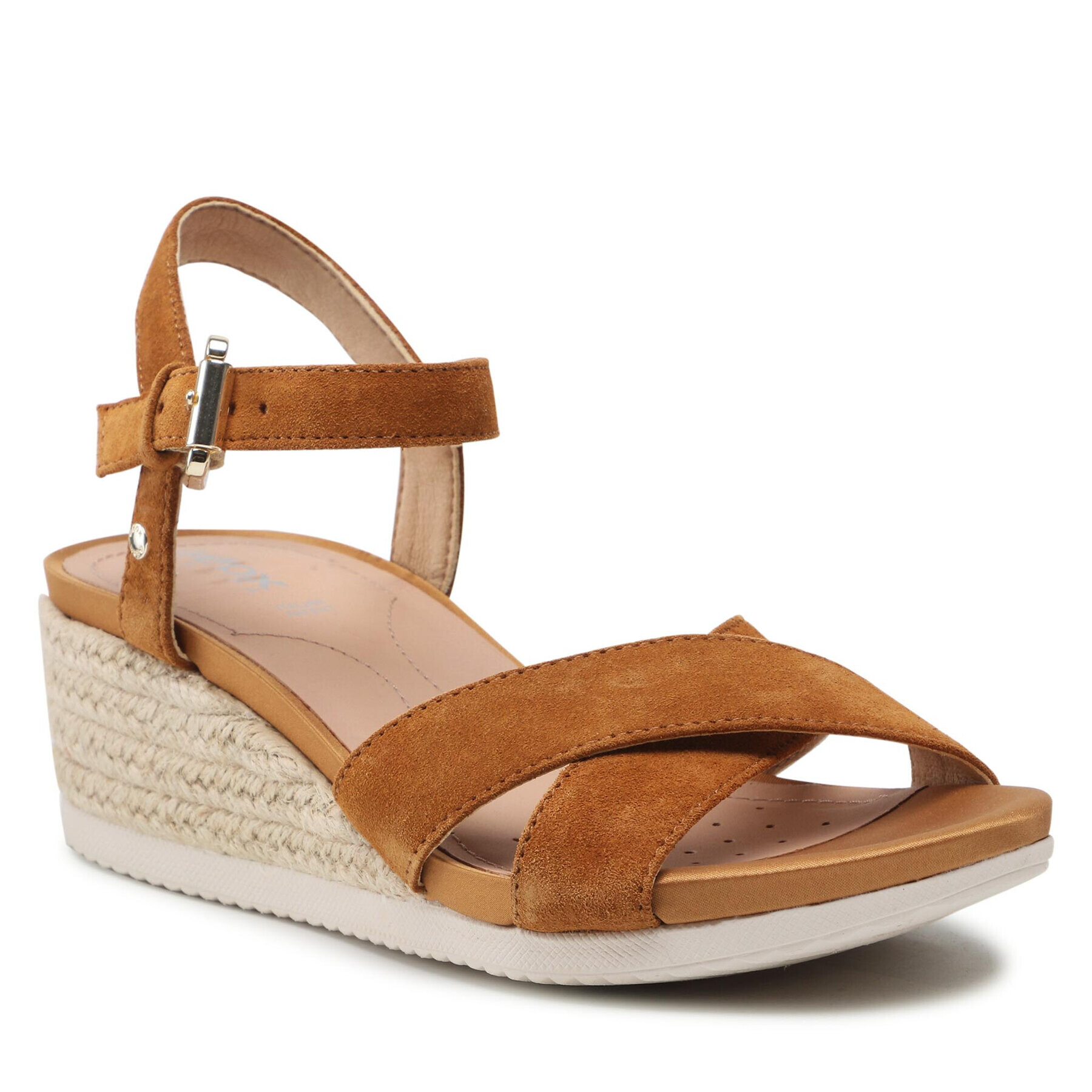 Geox Espadrile D Ischia Corda C D02HHC 00022 C2021 Rjava - Pepit.si