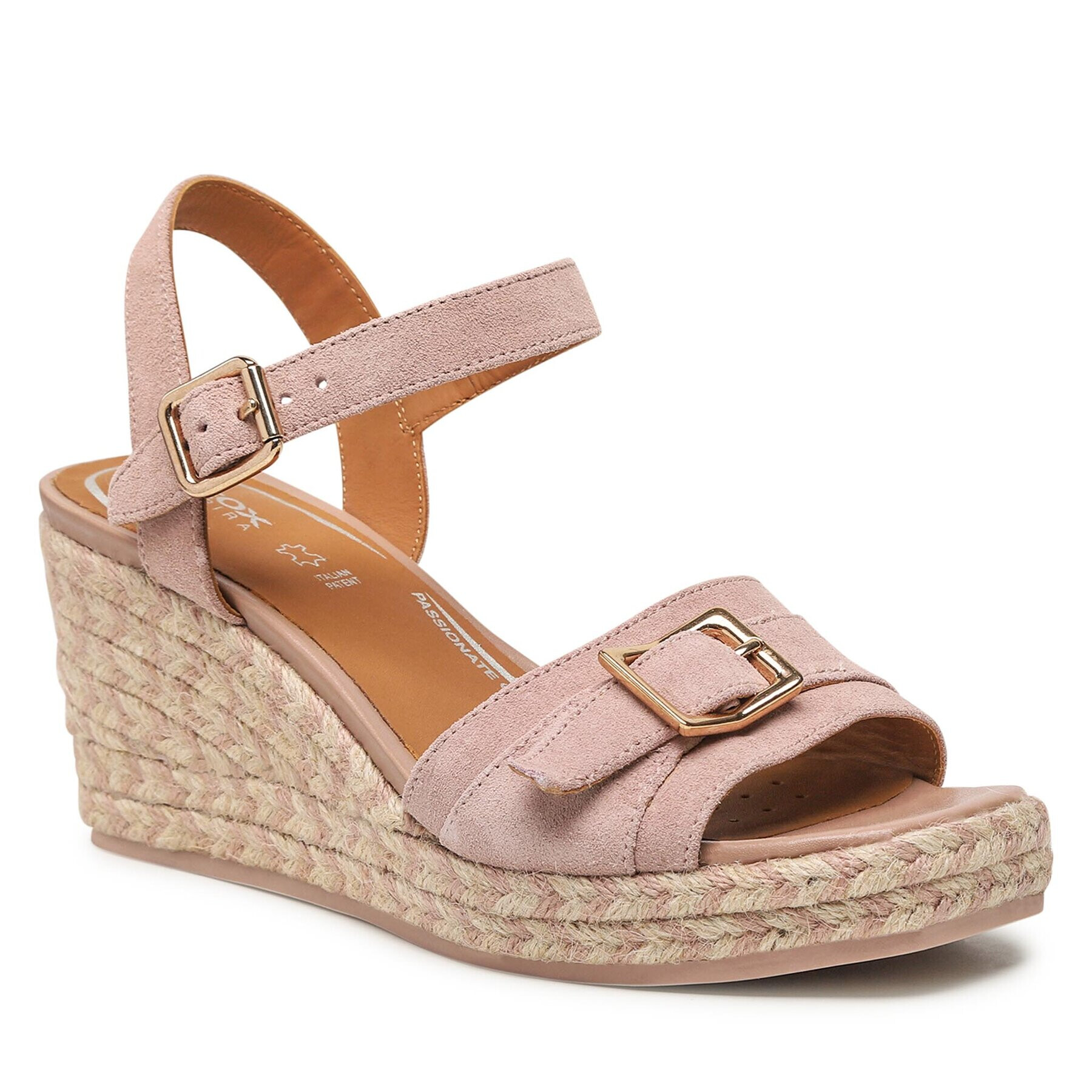 Geox Espadrile D Panarea C D35UYC 00022 C8156 Roza - Pepit.si