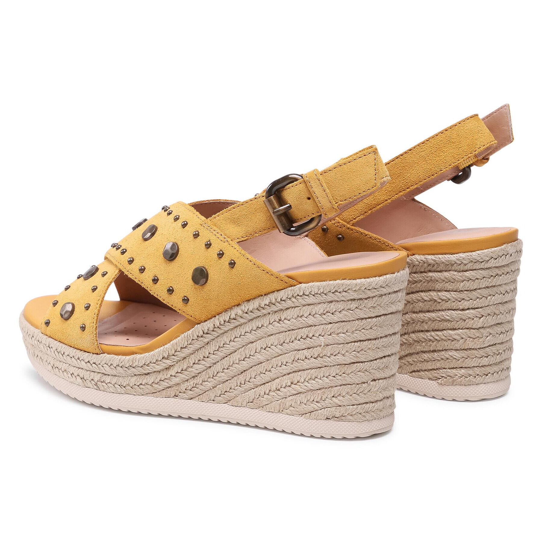 Geox Espadrile D Ponza A D15GVA 00022 C2006 Rumena - Pepit.si