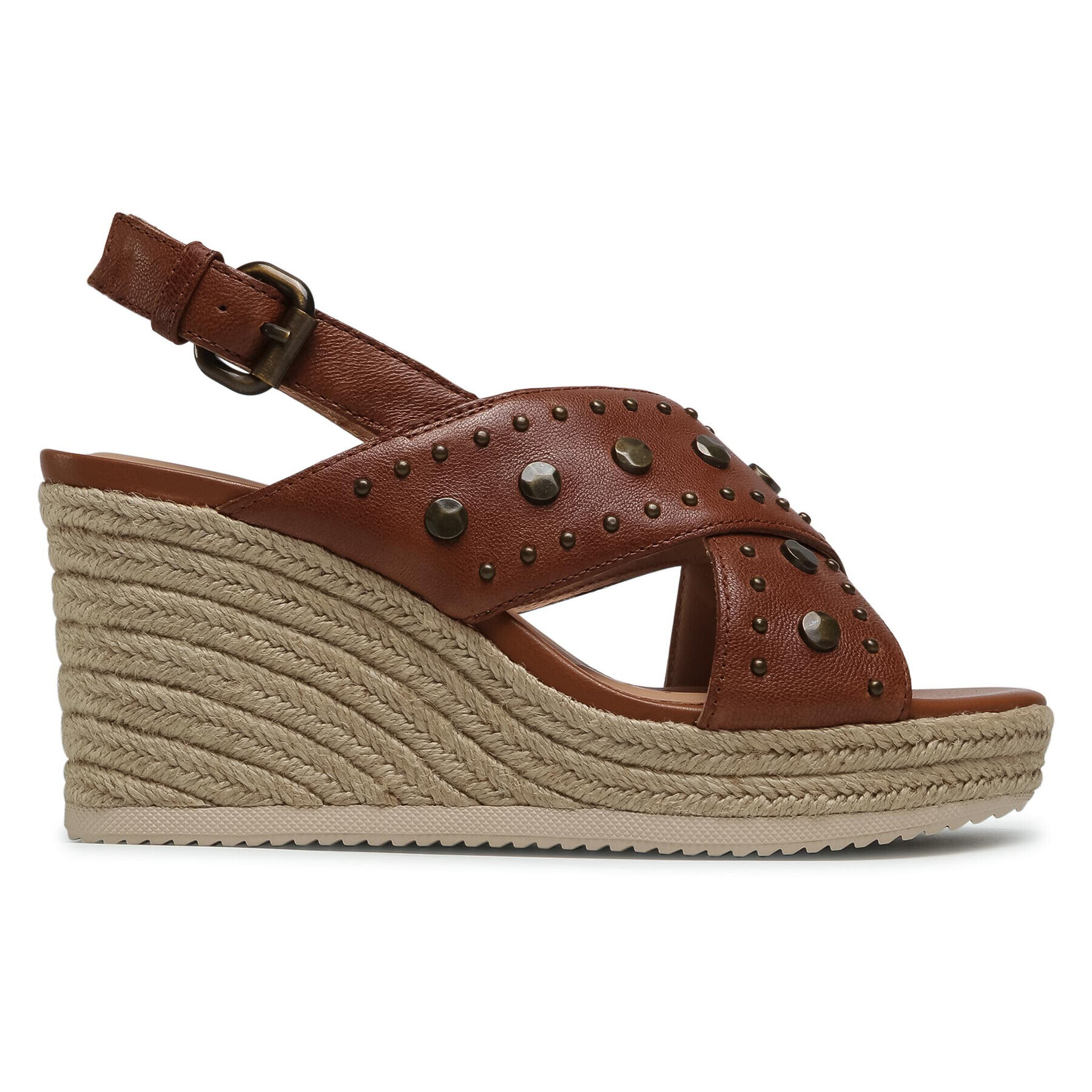 Geox Espadrile D Ponza A D15GVA 000TU C0013 Rjava - Pepit.si