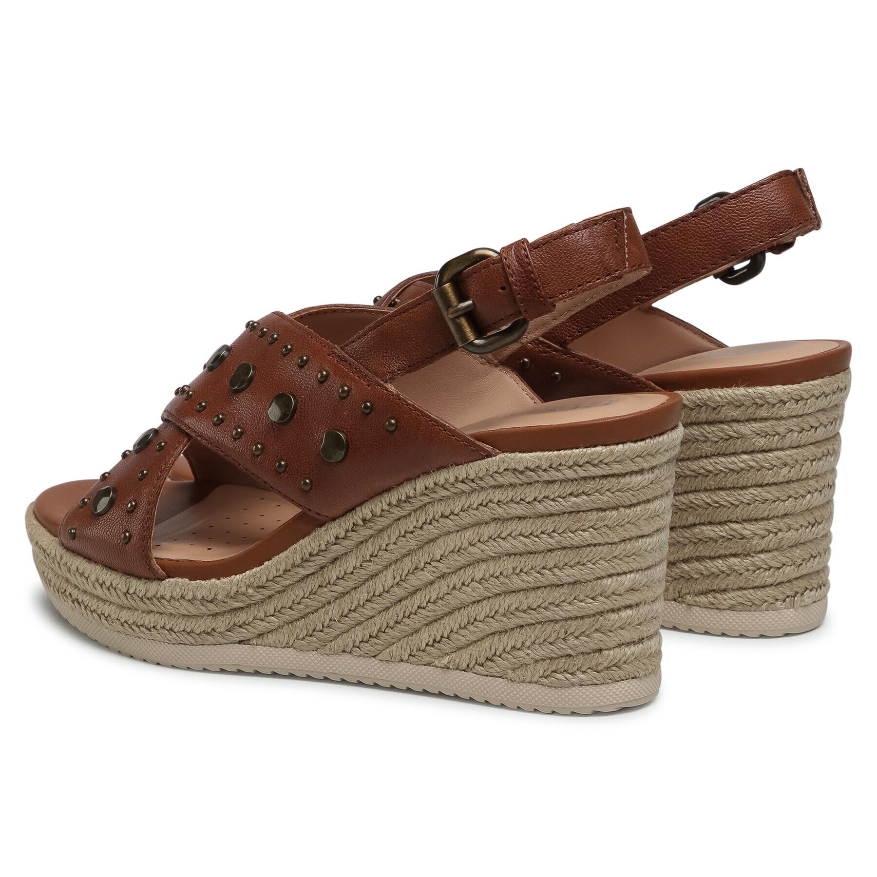 Geox Espadrile D Ponza A D15GVA 000TU C0013 Rjava - Pepit.si