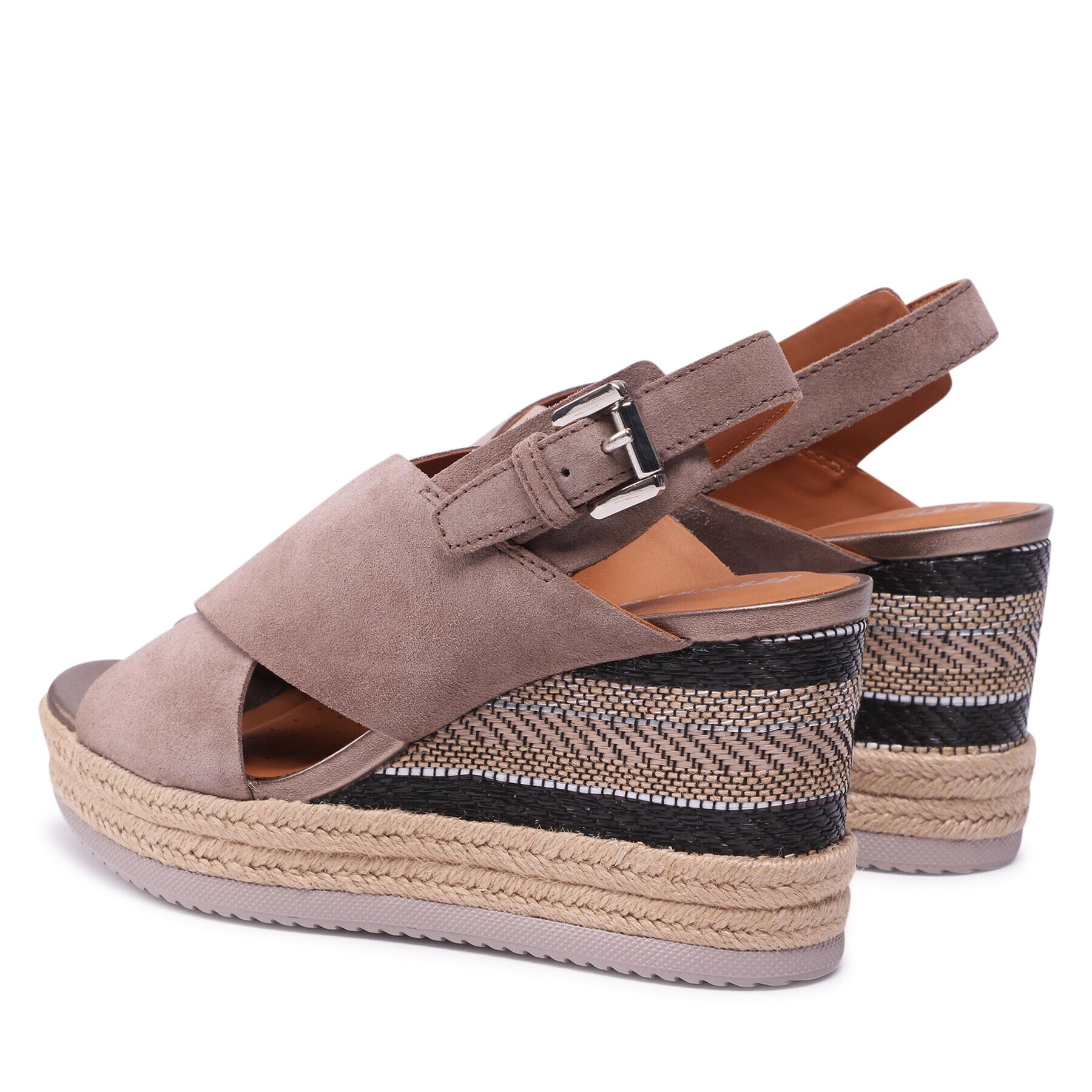 Geox Espadrile D Ponza A D25GVA 00022 C6029 Rjava - Pepit.si