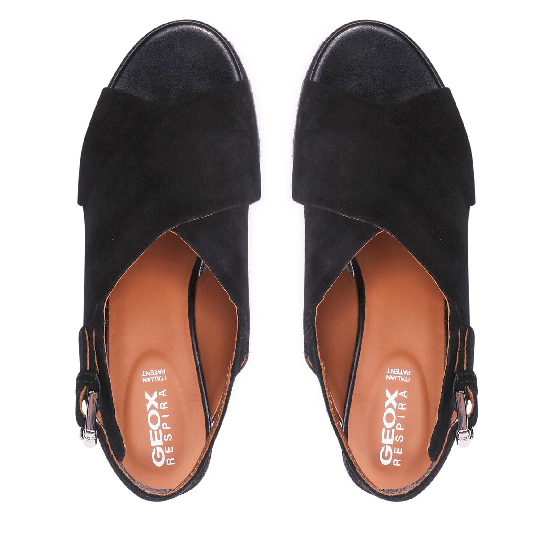 Geox Espadrile D Ponza A D25GVA 00022 C9999 Črna - Pepit.si