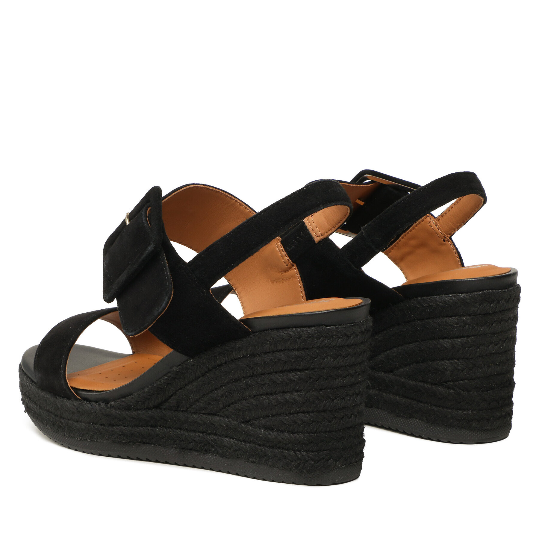 Geox Espadrile D Ponza B D35GVB 00021 C9999 Črna - Pepit.si