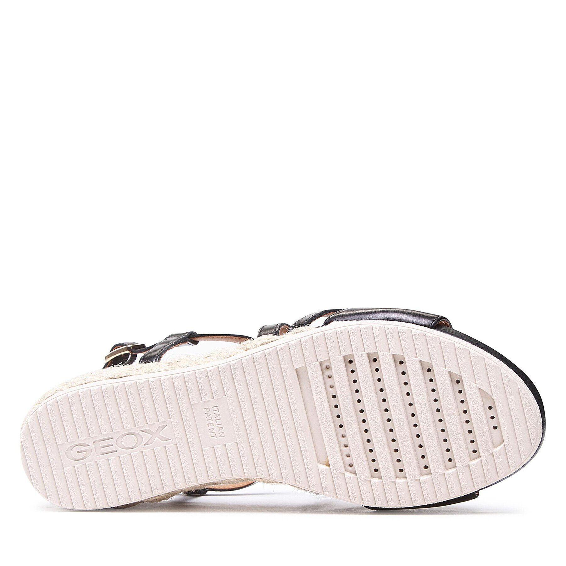 Geox Espadrile D Ischia Corda D35HHA 00043 C9999 Črna - Pepit.si