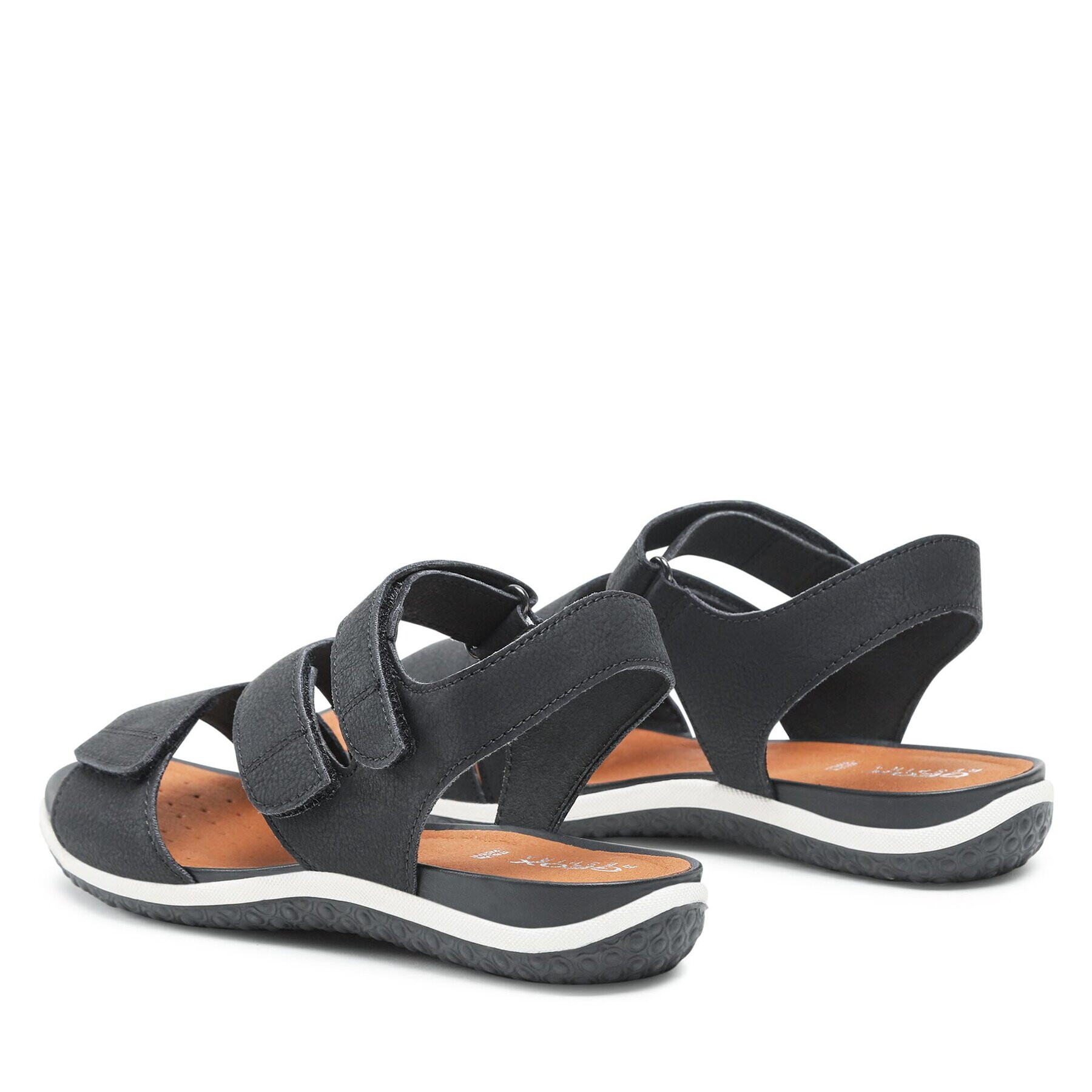 Geox Sandali D Sandal Vega D35R6A000EKC9999 Črna - Pepit.si