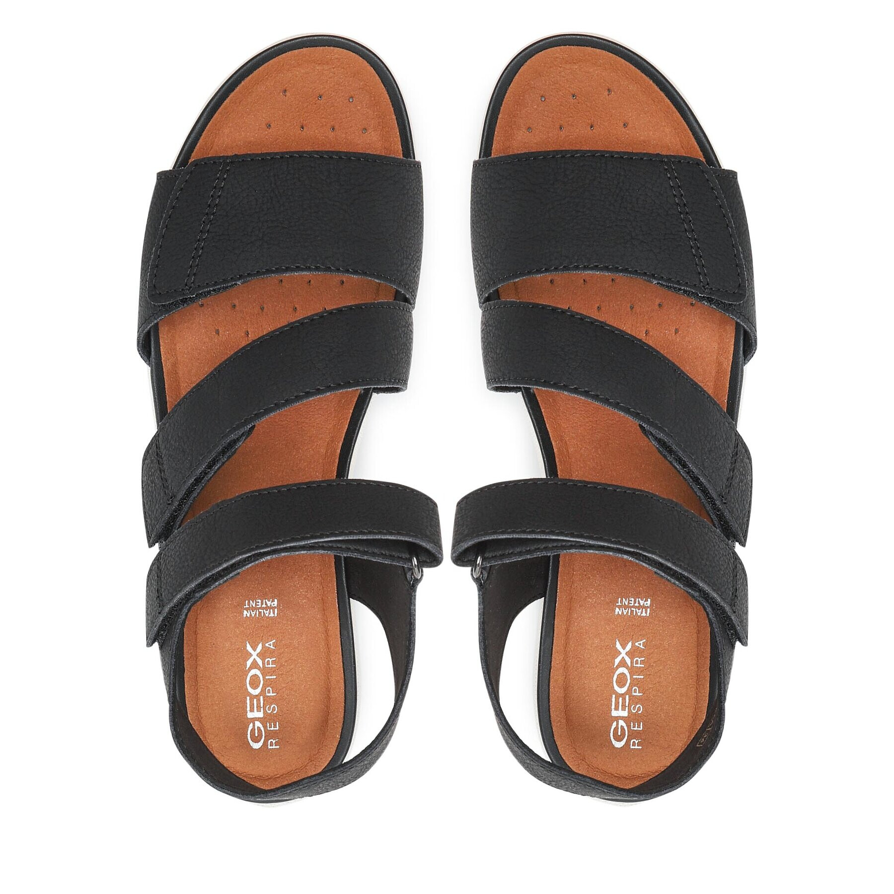 Geox Sandali D Sandal Vega D35R6A000EKC9999 Črna - Pepit.si