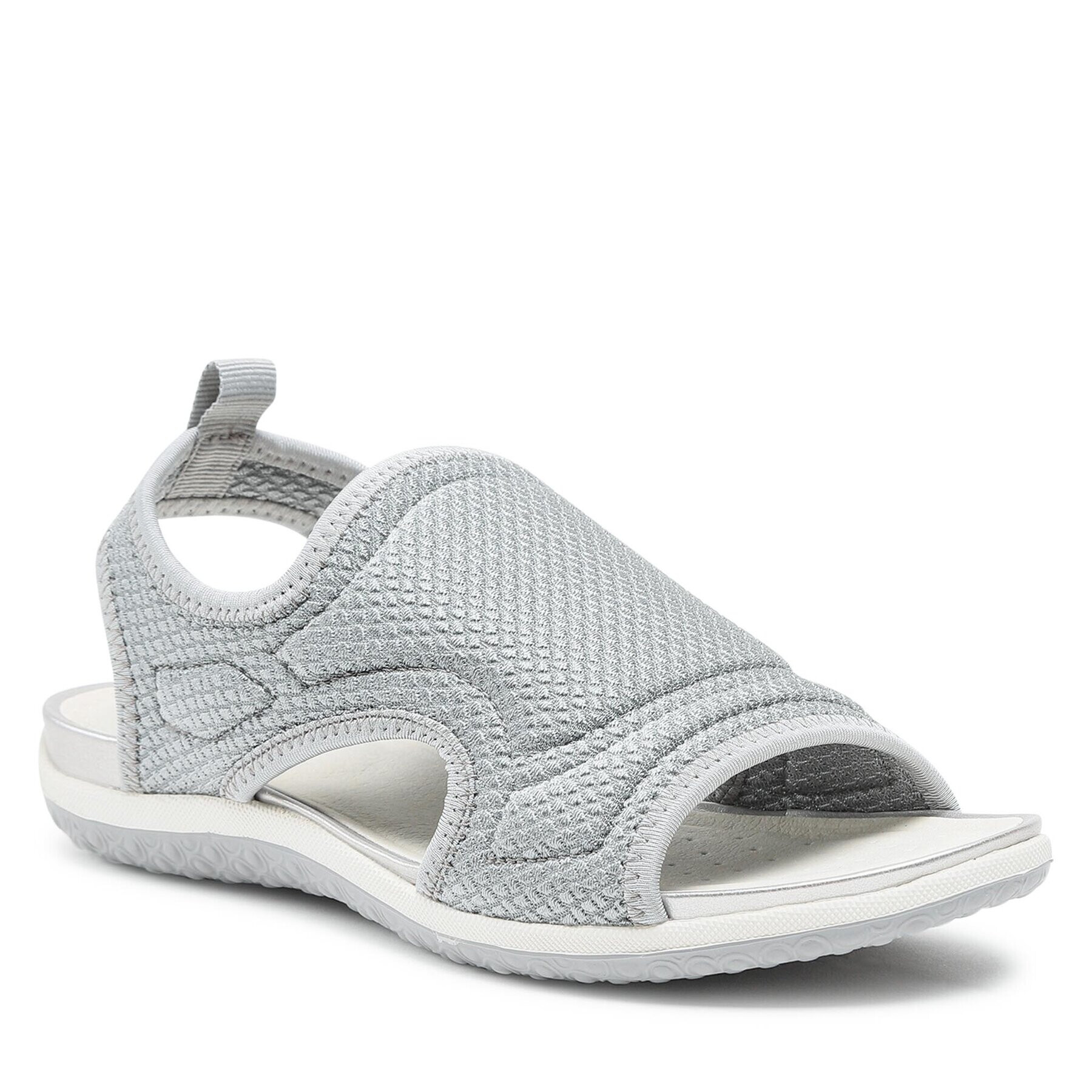 Geox Sandali D Sandal Vega D35R6B01415C1010 Siva - Pepit.si