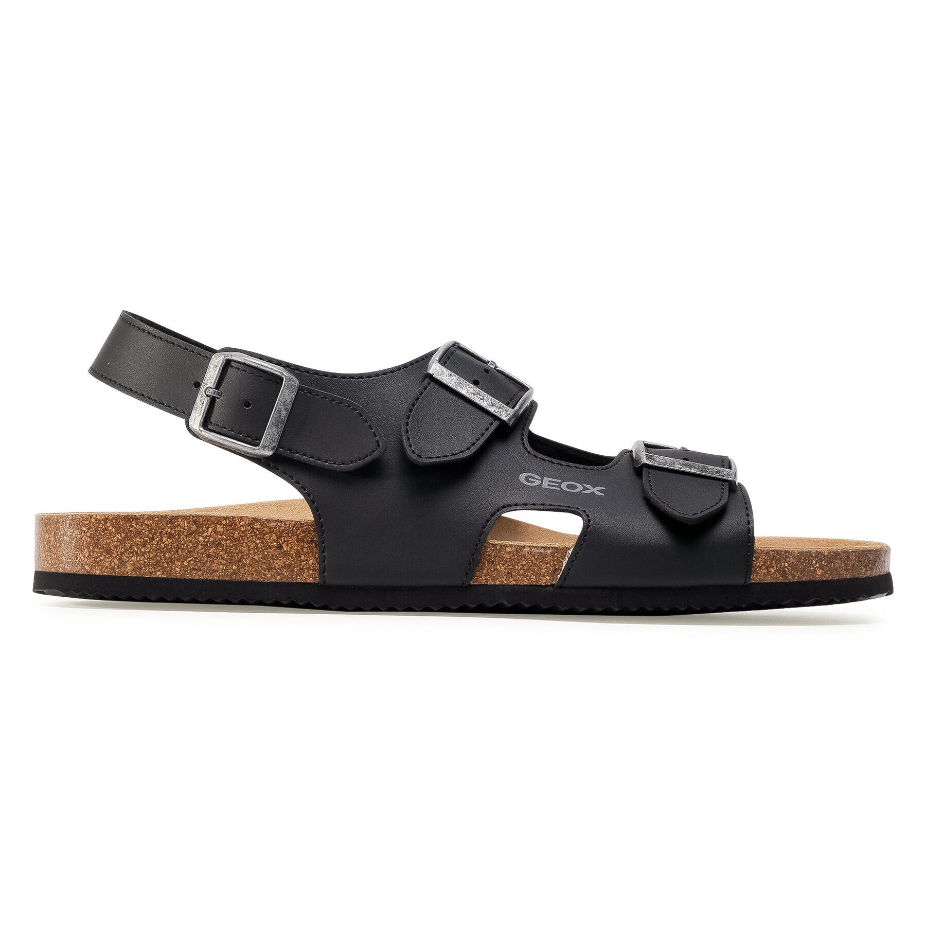 Geox Sandali U Sandal Ghita B U029VB 000BC C9999 Črna - Pepit.si