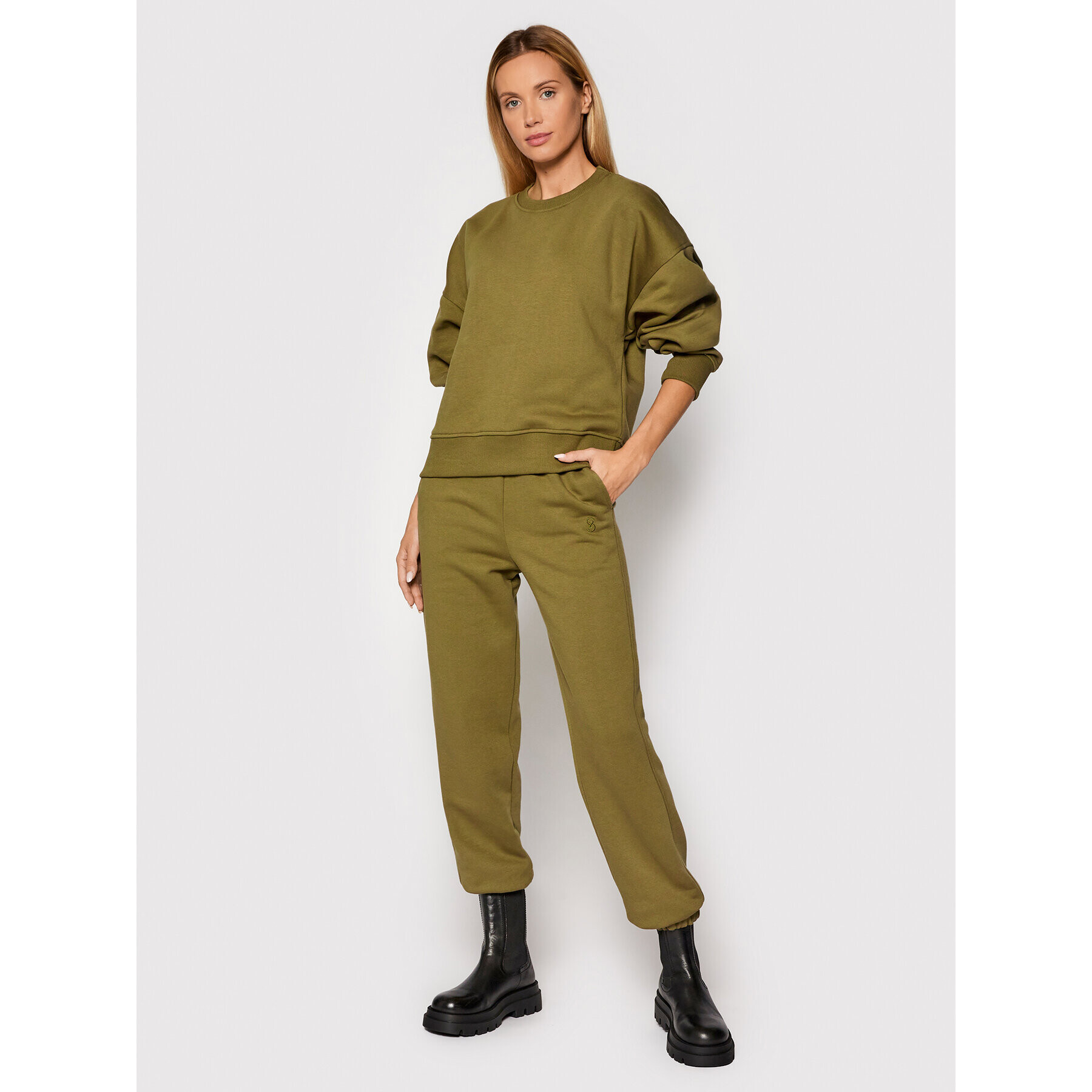 Gestuz Jopa Rubigz 10905446 Zelena Loose Fit - Pepit.si