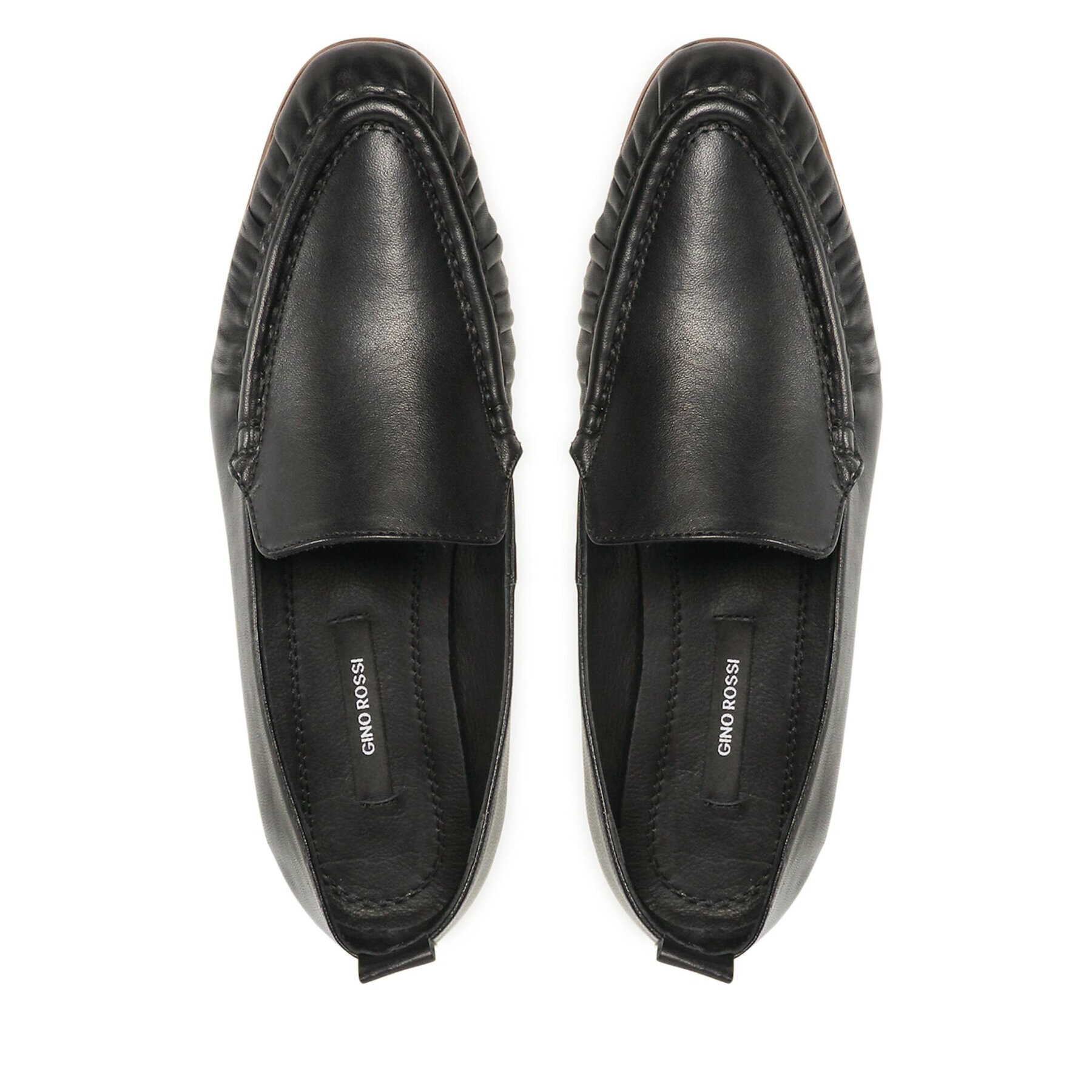 Gino Rossi Loaferke 22SS27 Črna - Pepit.si