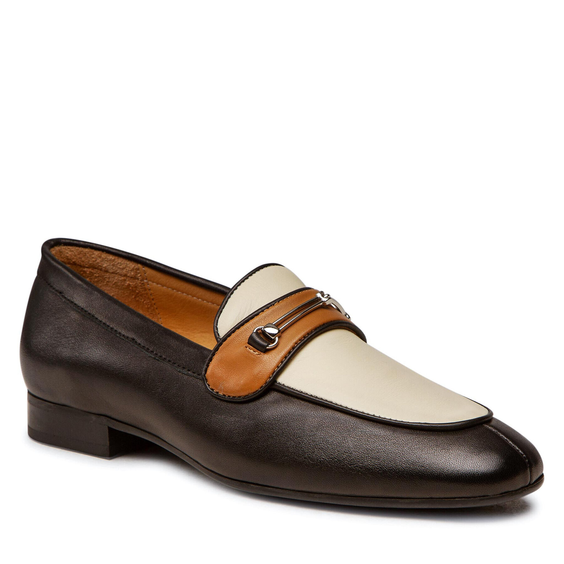 Gino Rossi Loaferke 7308 Črna - Pepit.si