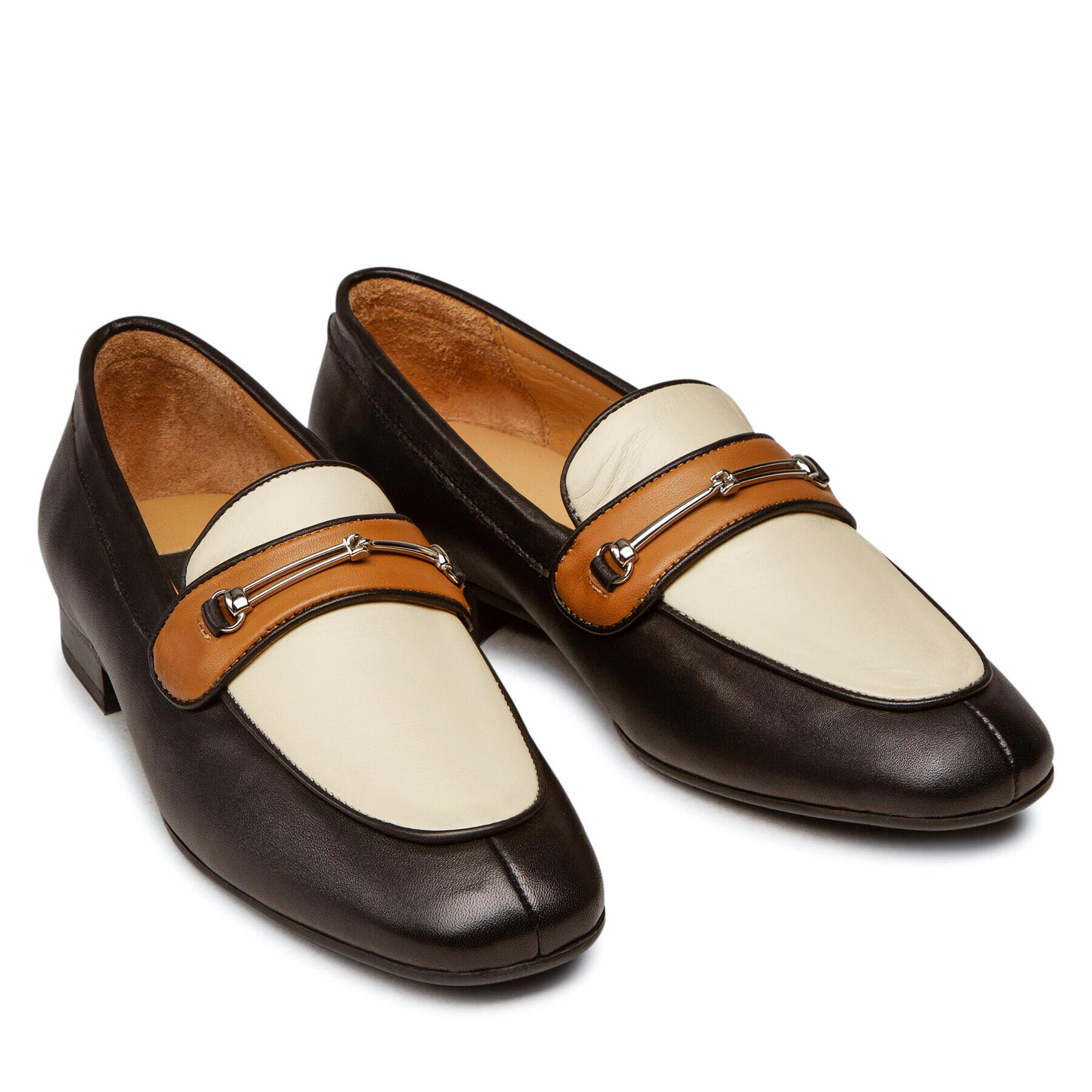 Gino Rossi Loaferke 7308 Črna - Pepit.si