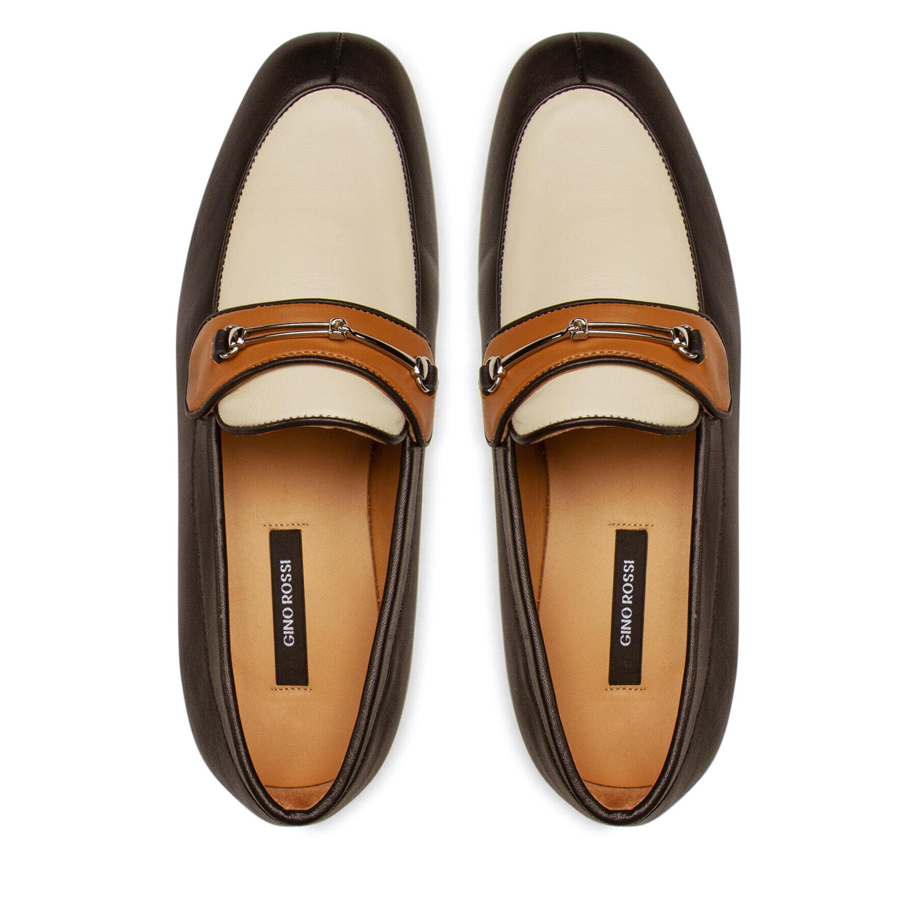 Gino Rossi Loaferke 7308 Črna - Pepit.si