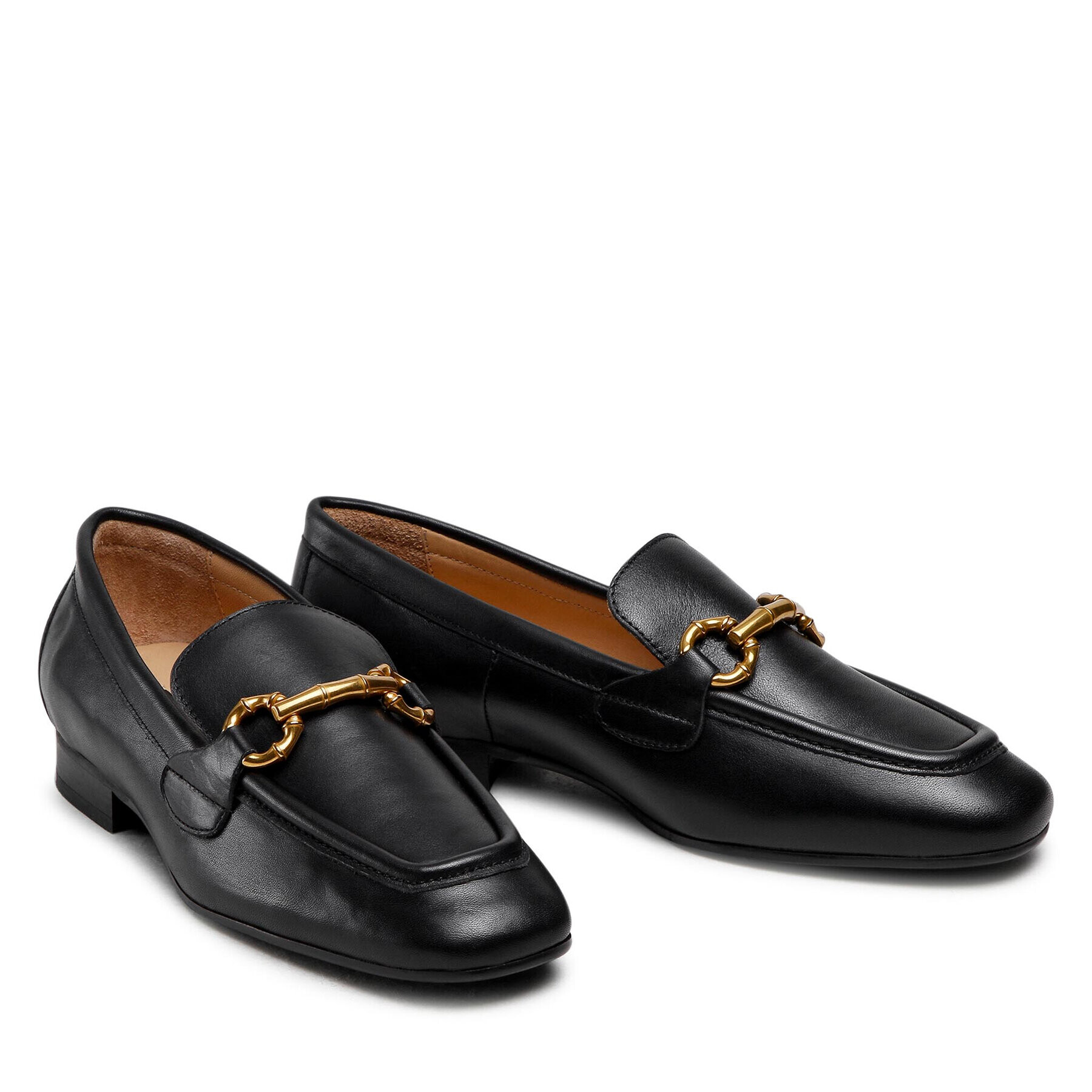 Gino Rossi Loaferke 7309 Črna - Pepit.si