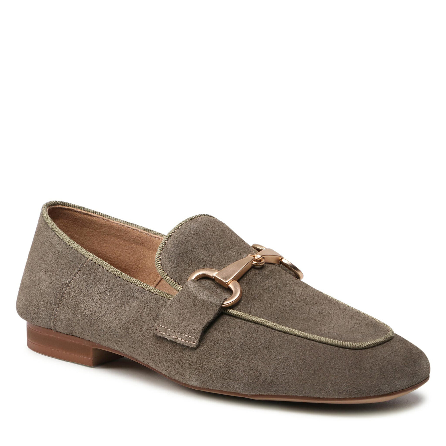 Gino Rossi Loaferke E22-28010LM Zelena - Pepit.si