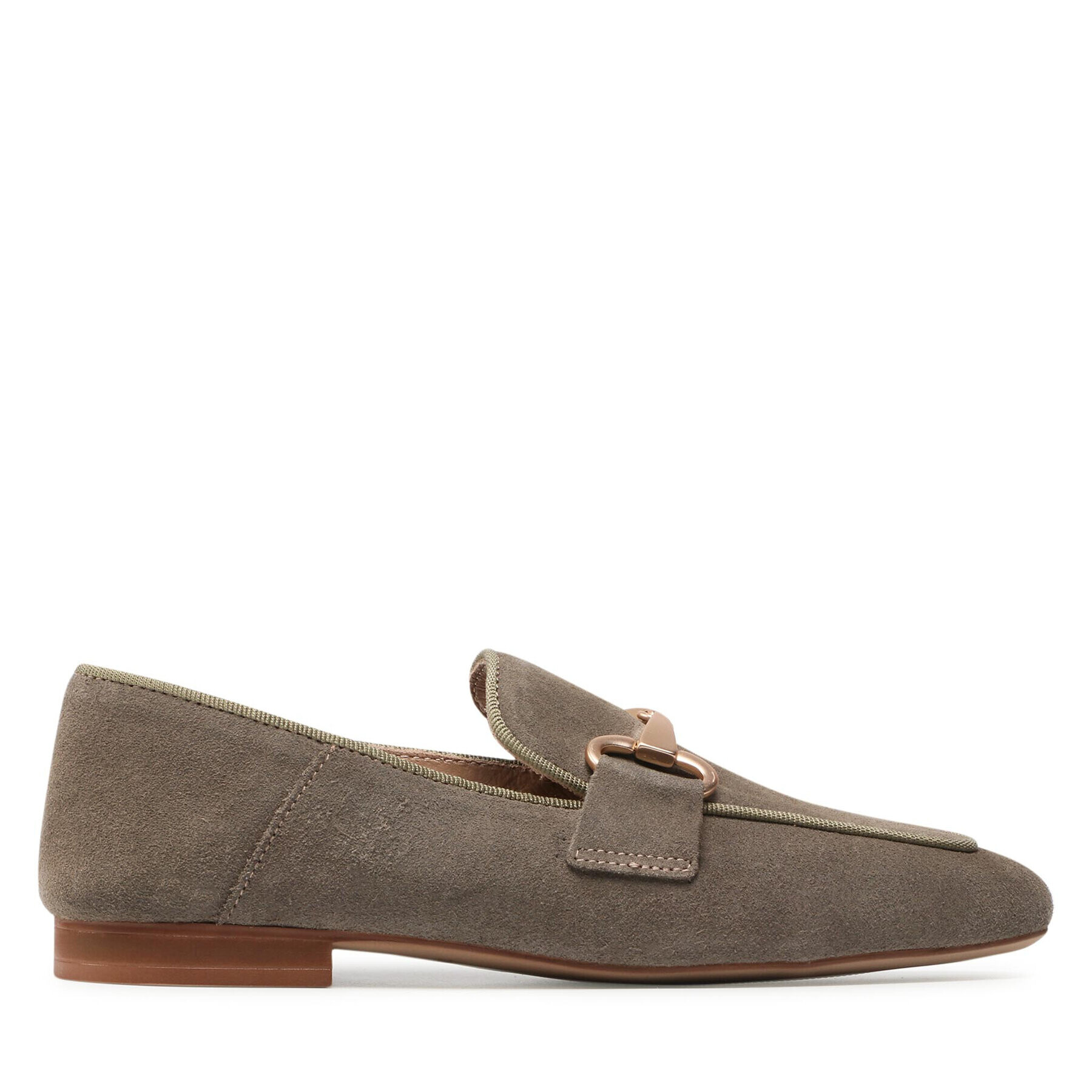 Gino Rossi Loaferke E22-28010LM Zelena - Pepit.si