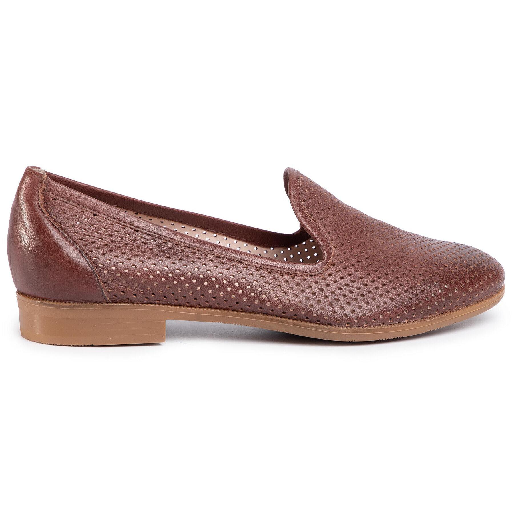 Gino Rossi Loaferke Gela DWG866-V52-9S00-0087-R Rjava - Pepit.si