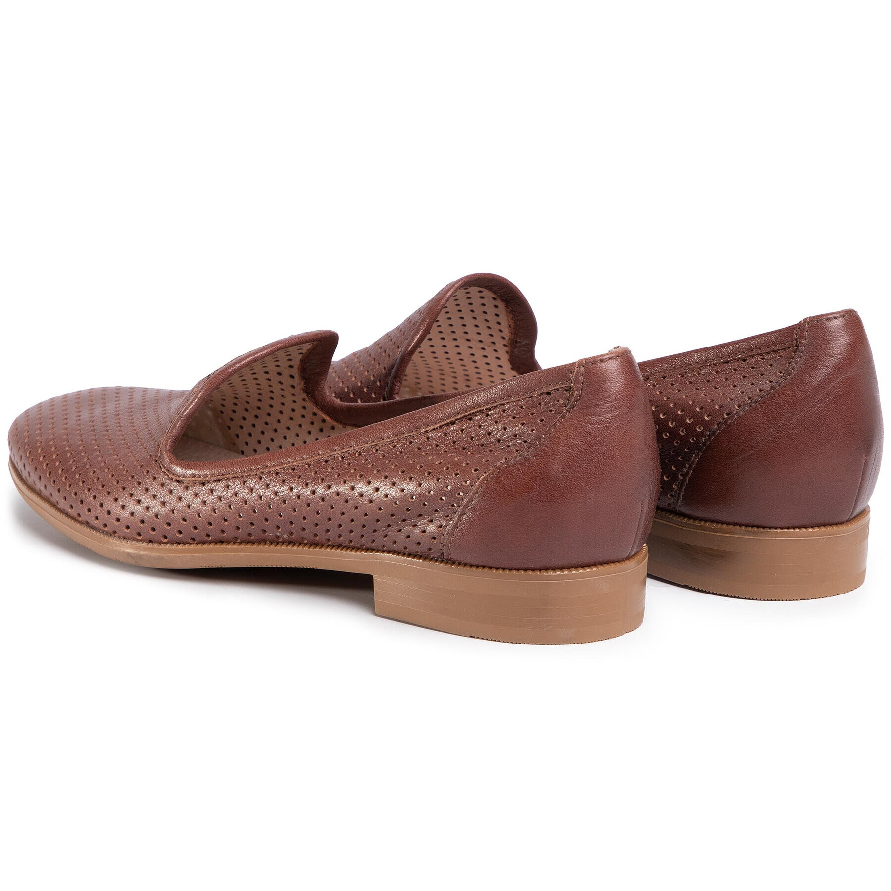 Gino Rossi Loaferke Gela DWG866-V52-9S00-0087-R Rjava - Pepit.si