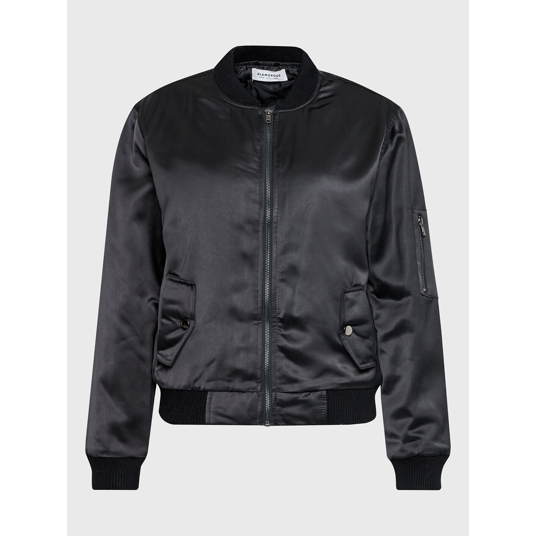 Glamorous Bomber jakna CK0657 Črna Regular Fit - Pepit.si