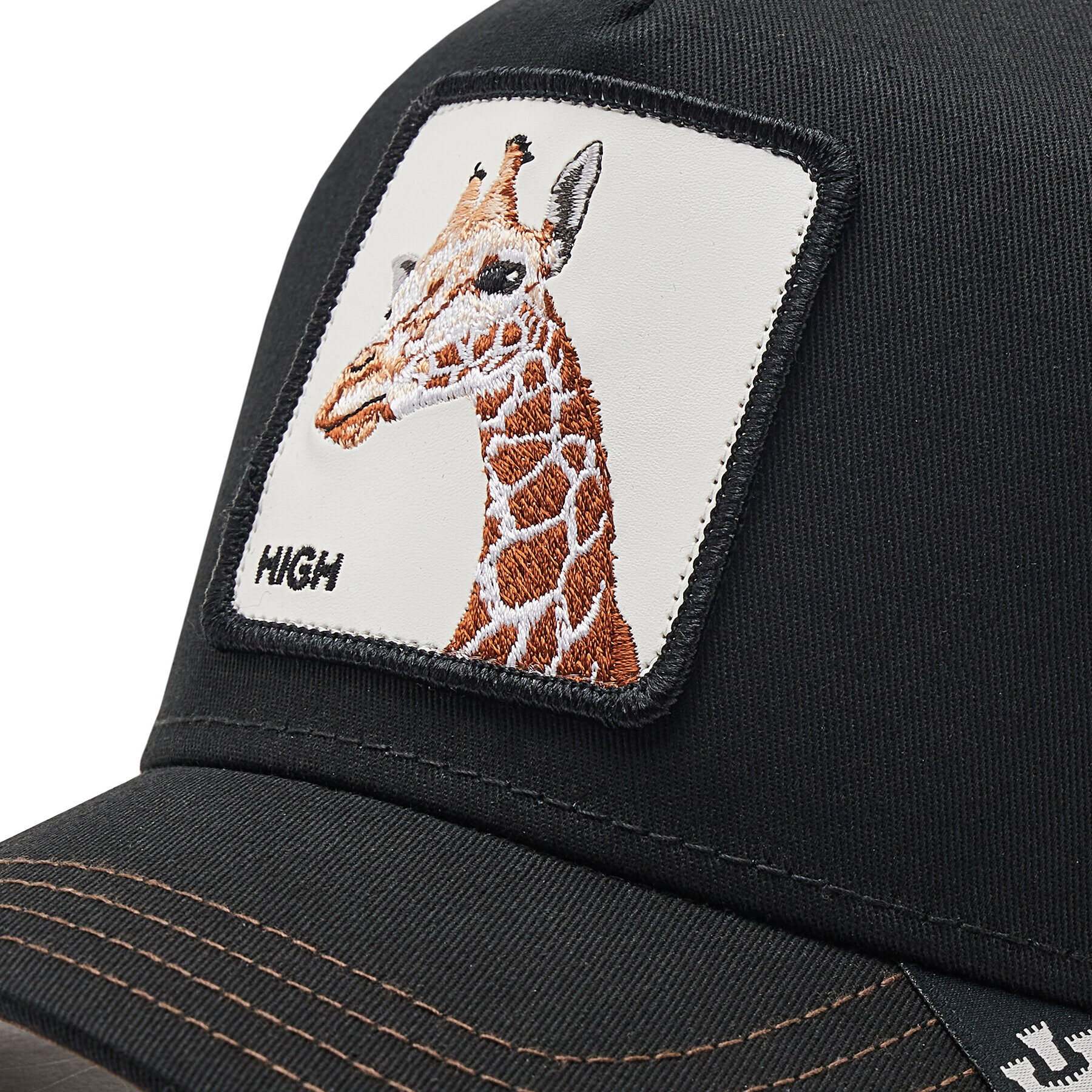 Goorin Bros Kapa s šiltom The Giraffe 101-0659 Črna - Pepit.si