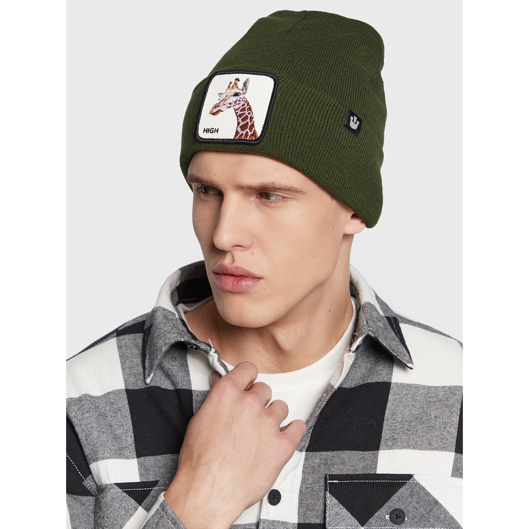 Goorin Bros Kapa Tall Toque 107-0040 Zelena - Pepit.si