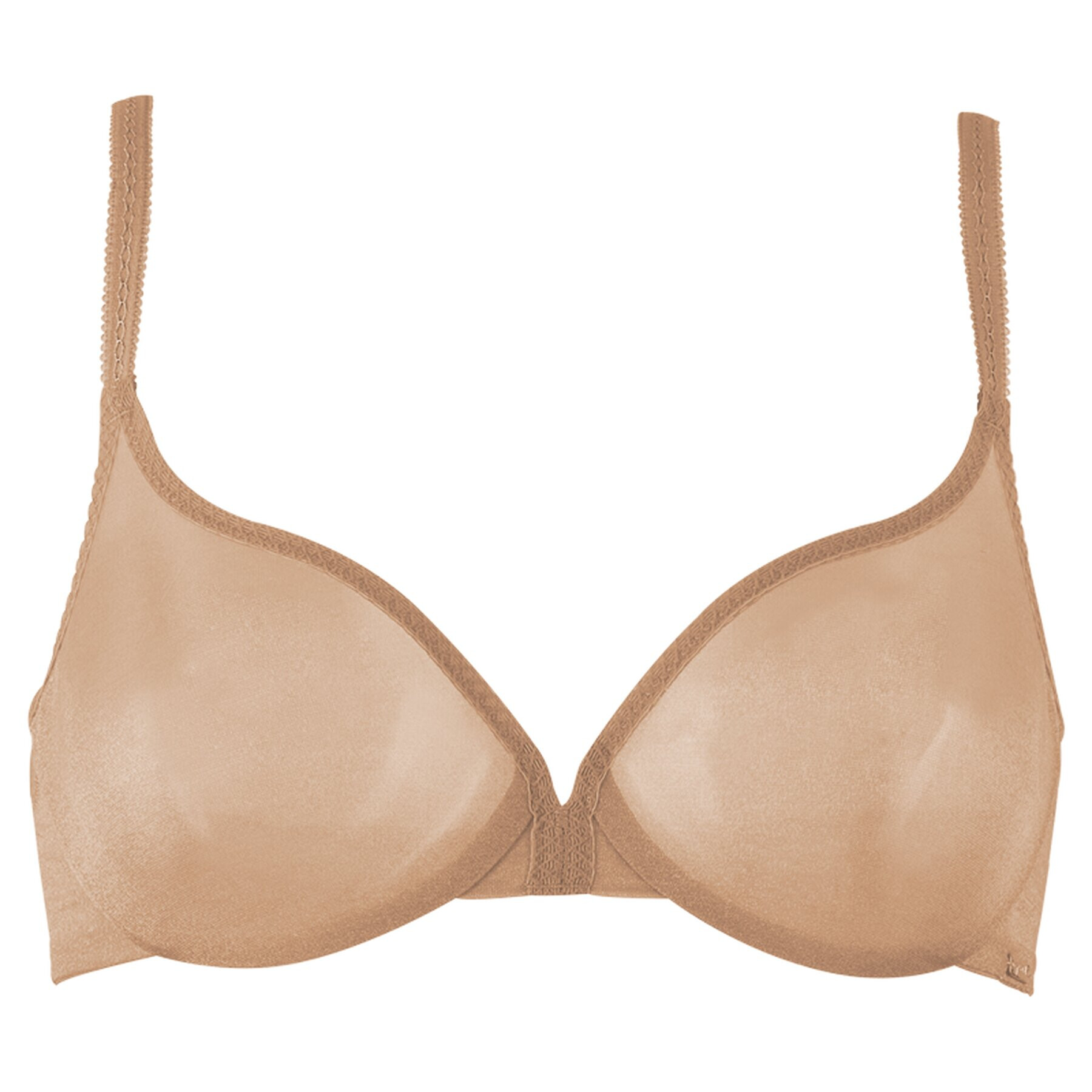 Gossard Nedrček s kostjo Glossies Sheer Moulded 6271 Bež - Pepit.si