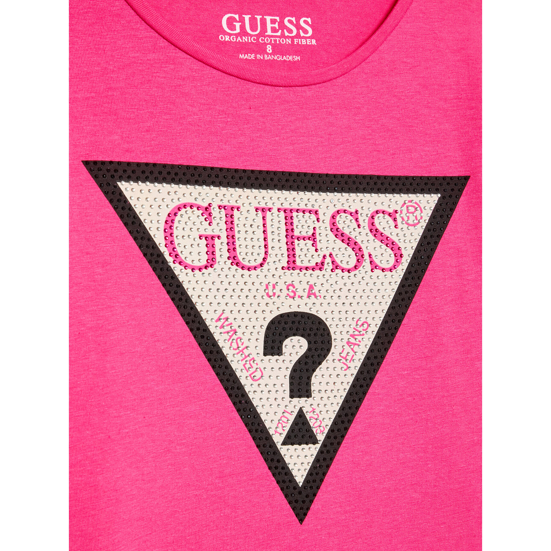 Guess Bluza J1YI36 K6YW1 Roza Regular Fit - Pepit.si