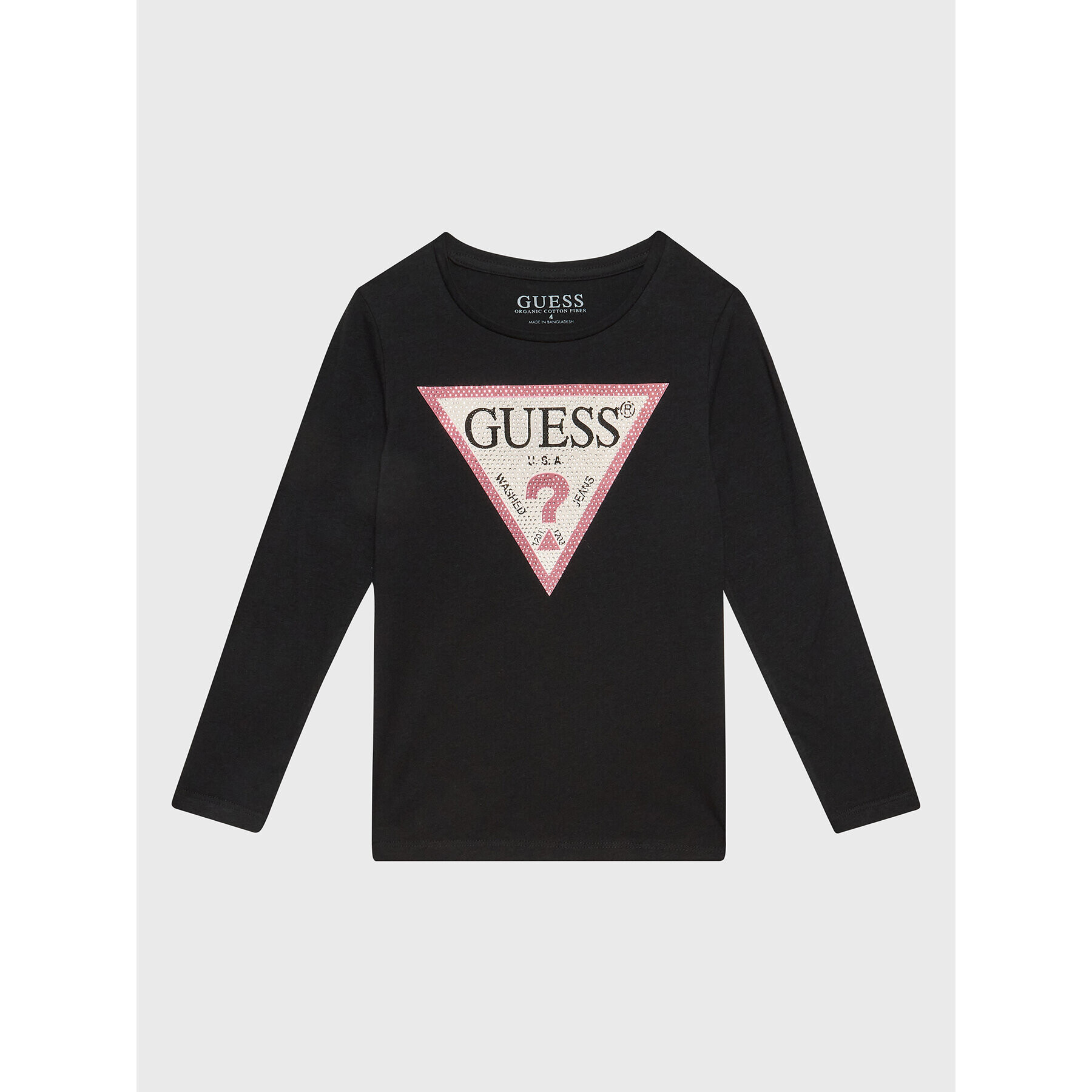 Guess Bluza J2YI50 K6YW1 Črna Regular Fit - Pepit.si