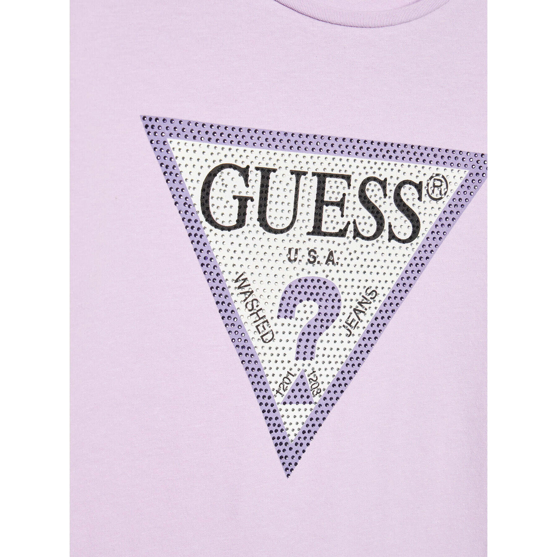 Guess Bluza J2YI50 K6YW1 Vijolična Regular Fit - Pepit.si