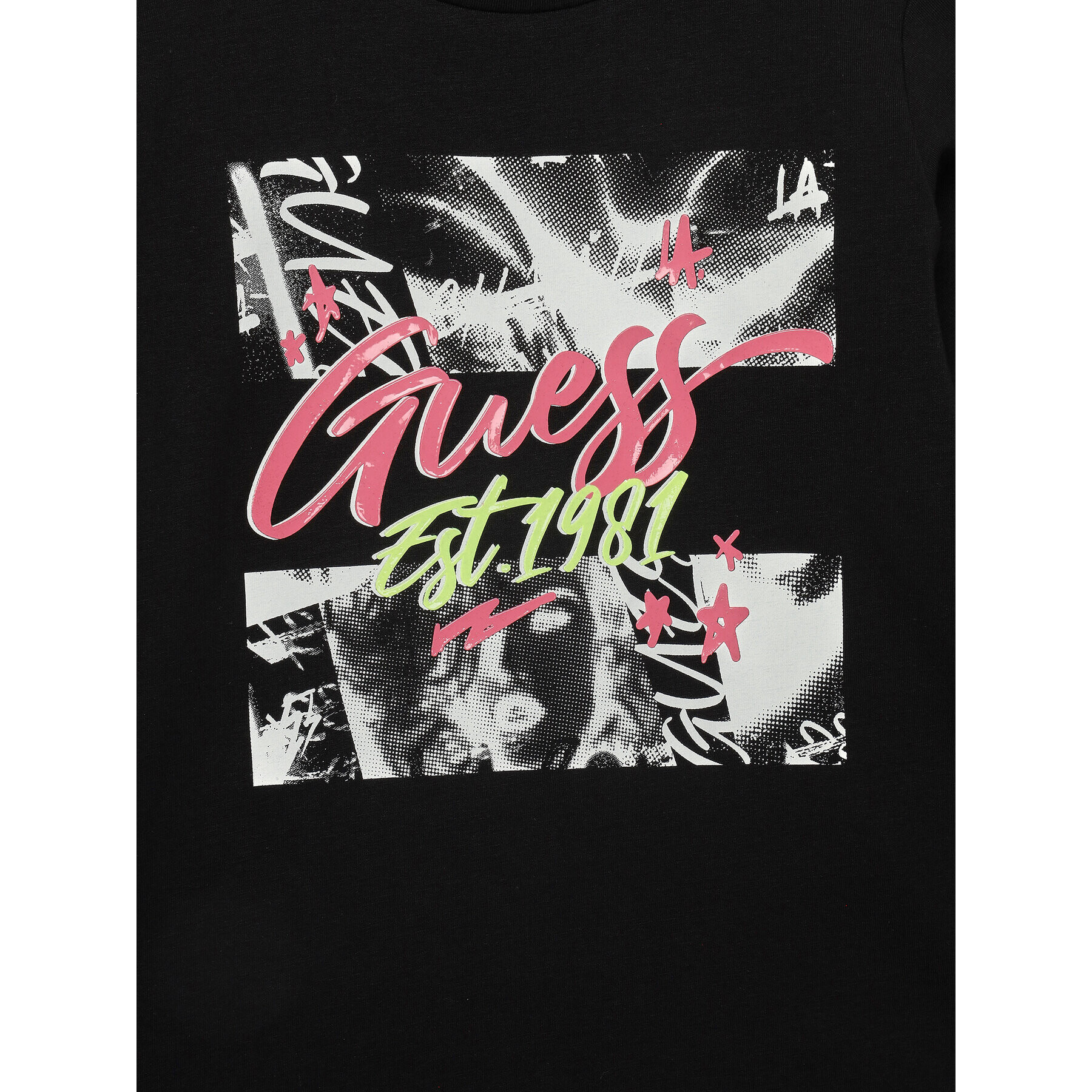 Guess Bluza J3BI01 J1314 Črna Regular Fit - Pepit.si