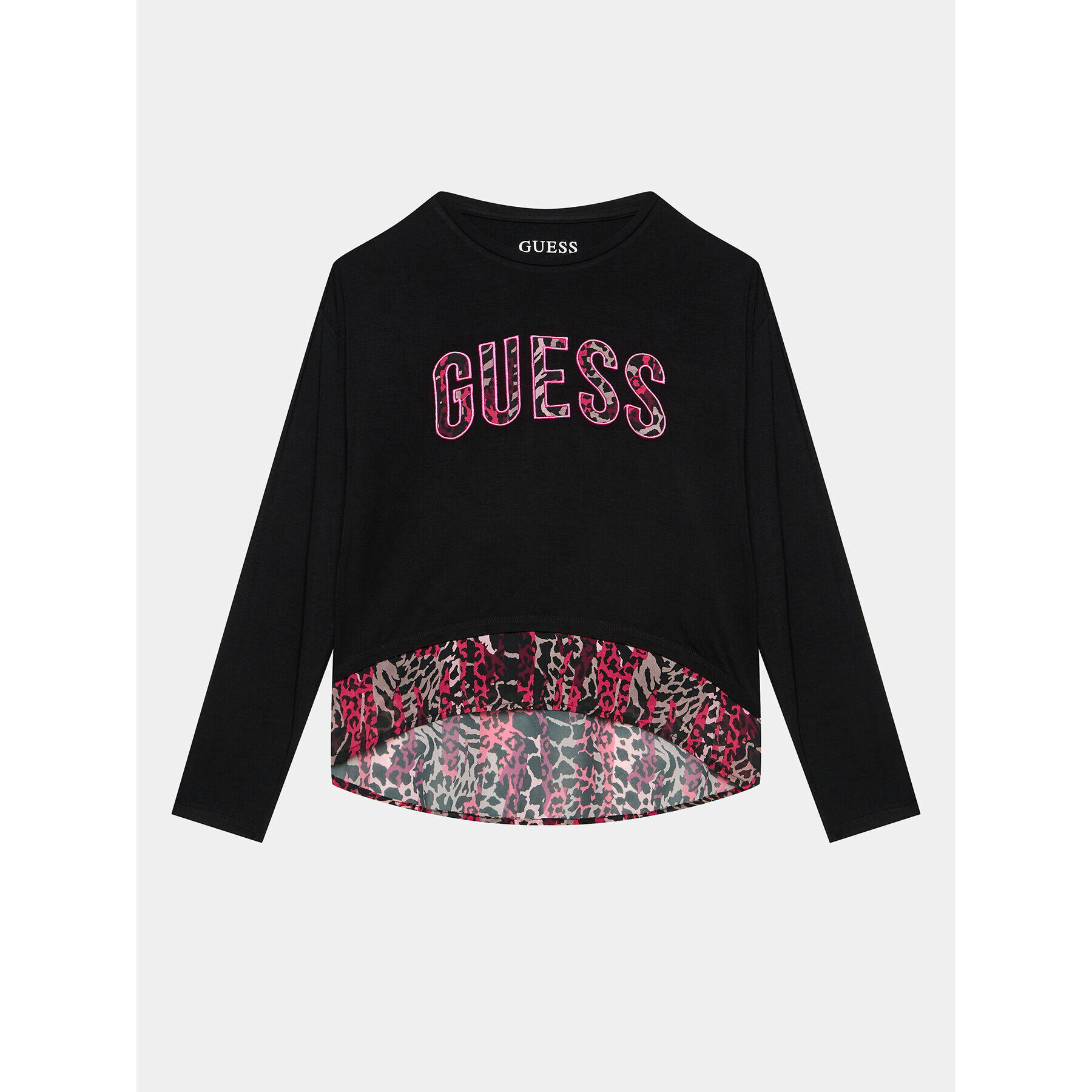 Guess Bluza J3BI10 K9NG0 Črna Regular Fit - Pepit.si