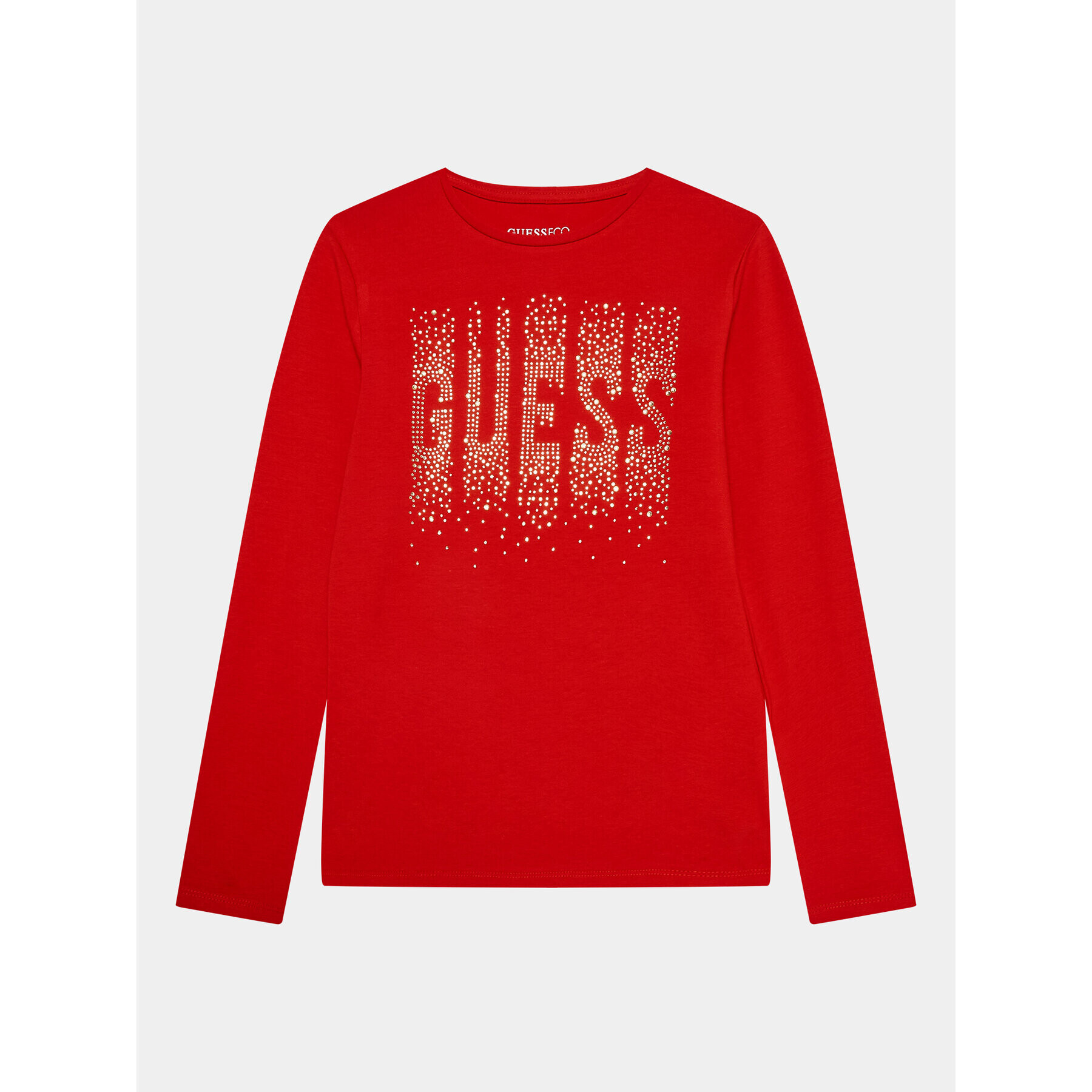 Guess Bluza J3BI13 J1314 Rdeča Regular Fit - Pepit.si