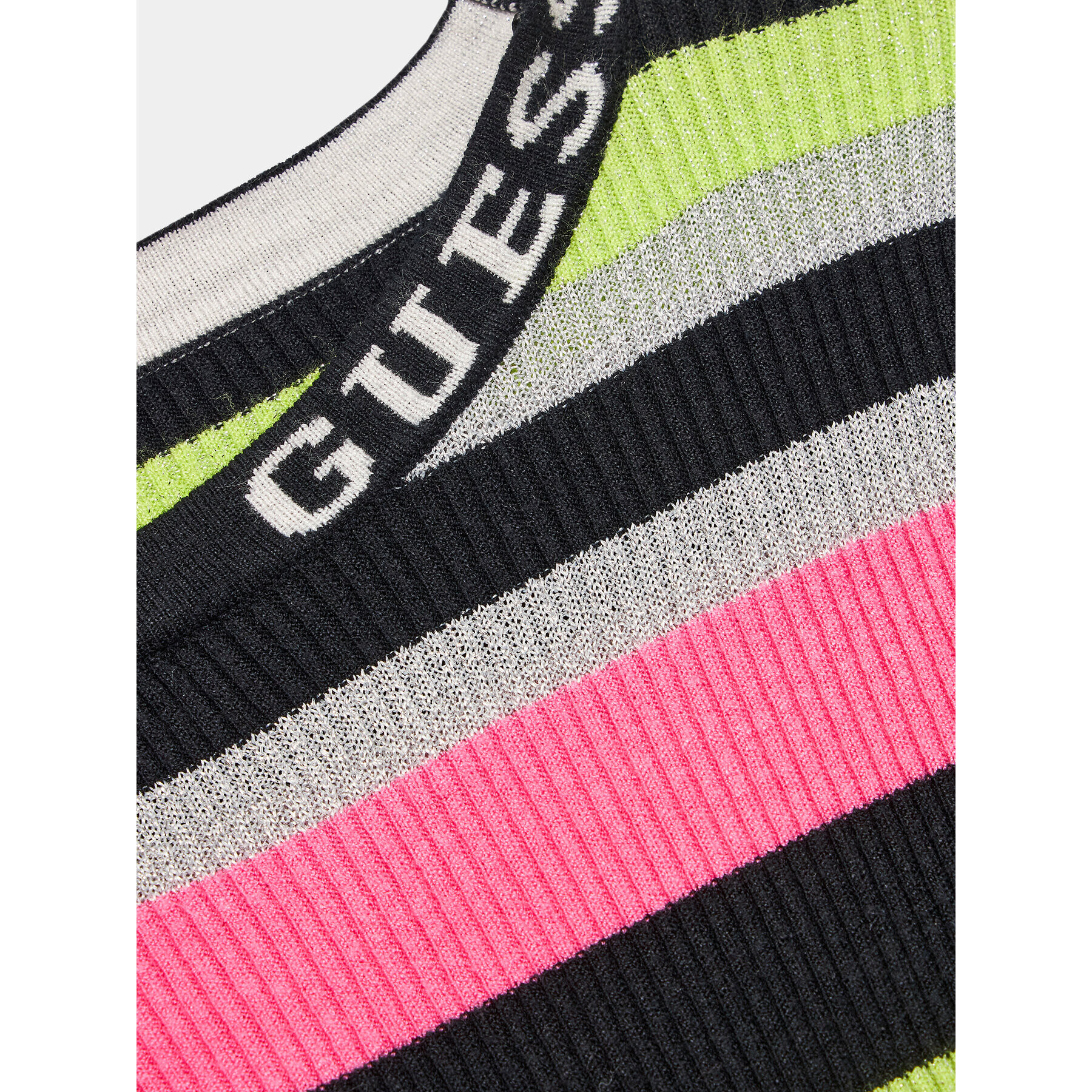 Guess Bluza J3BI14 Z3AG0 Pisana Regular Fit - Pepit.si