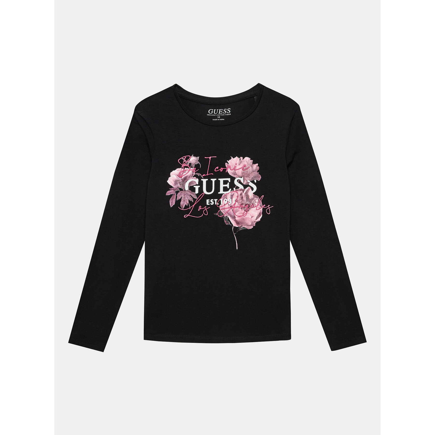 Guess Bluza J3BI25 J1314 Črna Regular Fit - Pepit.si