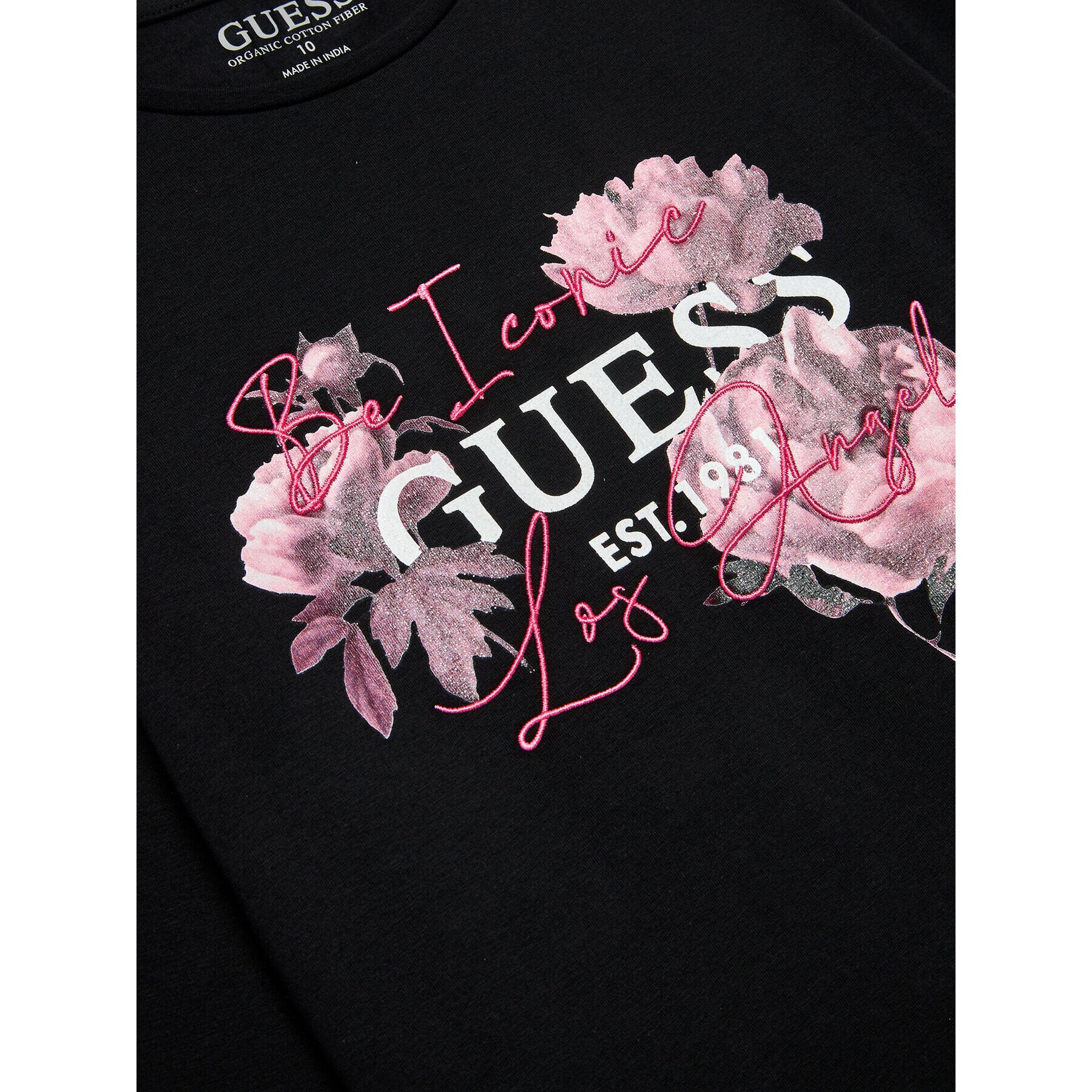 Guess Bluza J3BI25 J1314 Črna Regular Fit - Pepit.si