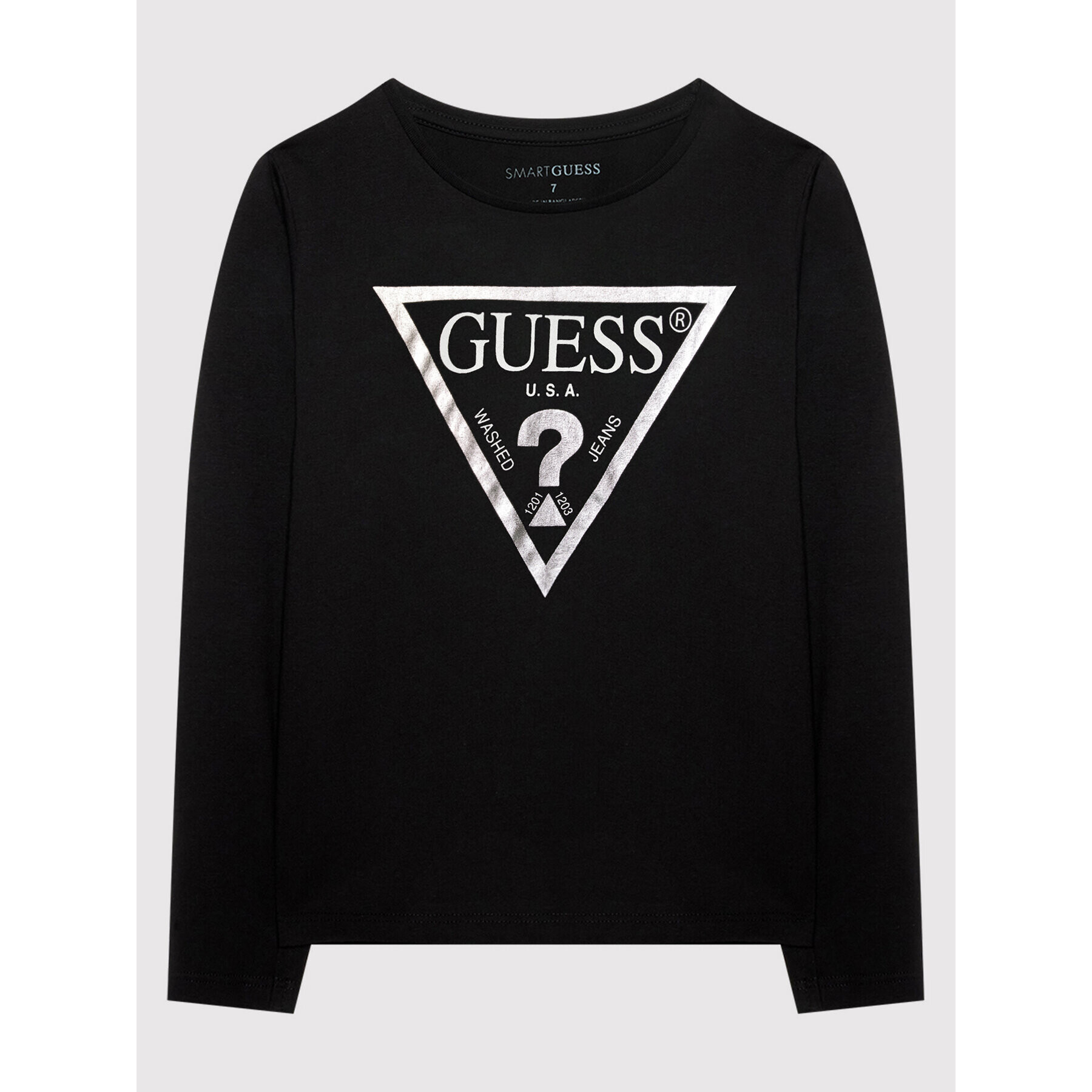 Guess Bluza J84I36 K8HM0 Črna Regular Fit - Pepit.si